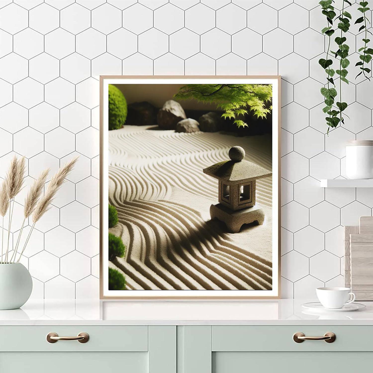 Zen Tranquil Oasis Paint By Numbers Art