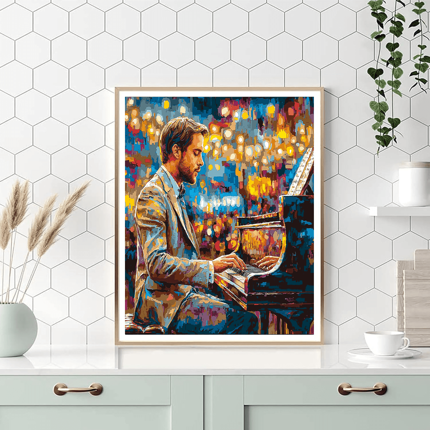 Ryan Gosling: The Charismatic Dreamer Of La La Land Painting Number Kit