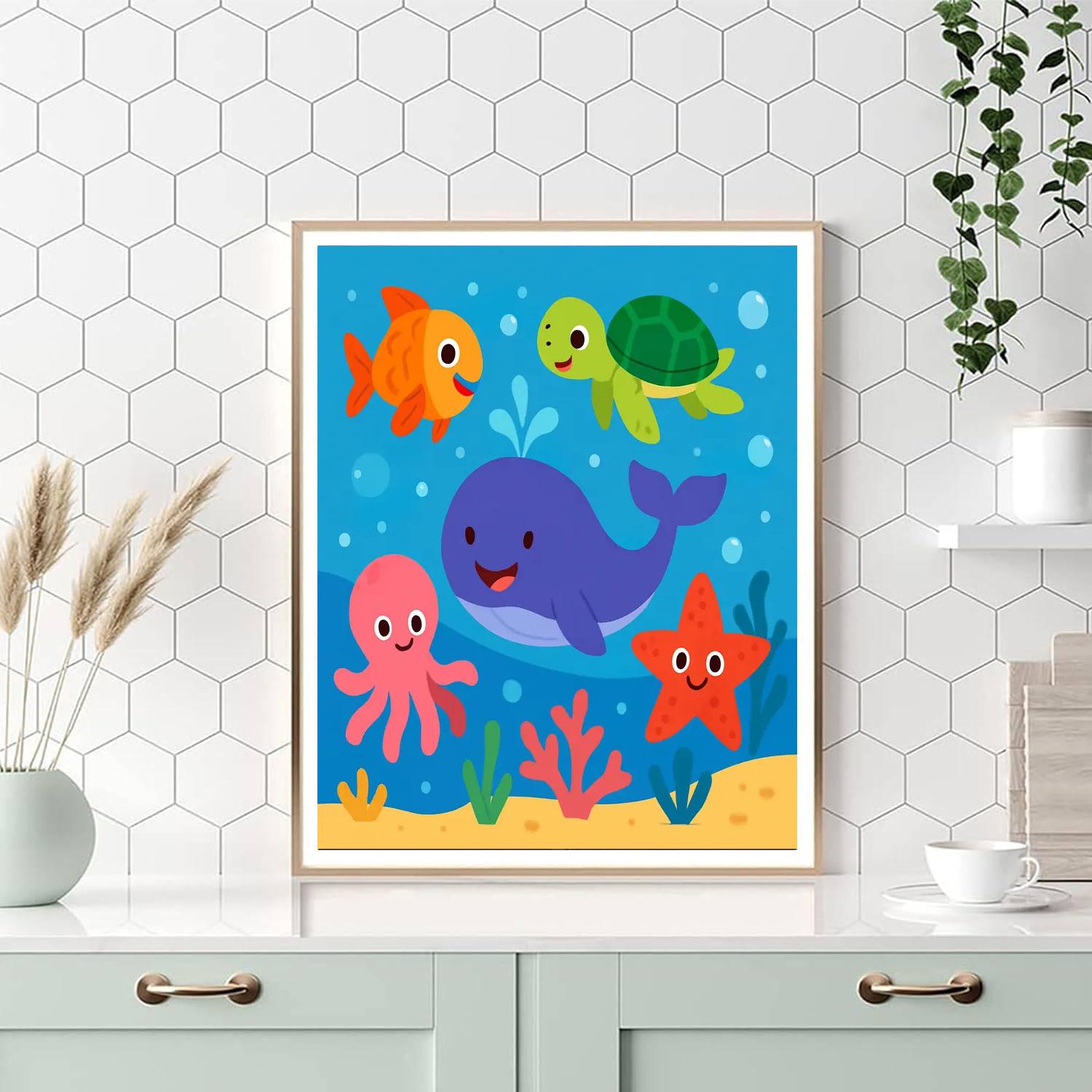 Creative Ocean Adventure Numbered Painting Kits