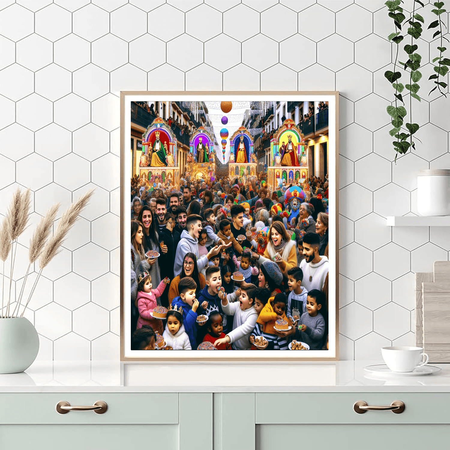 Dia De Reyes - Spain DIY Paint By Numbers