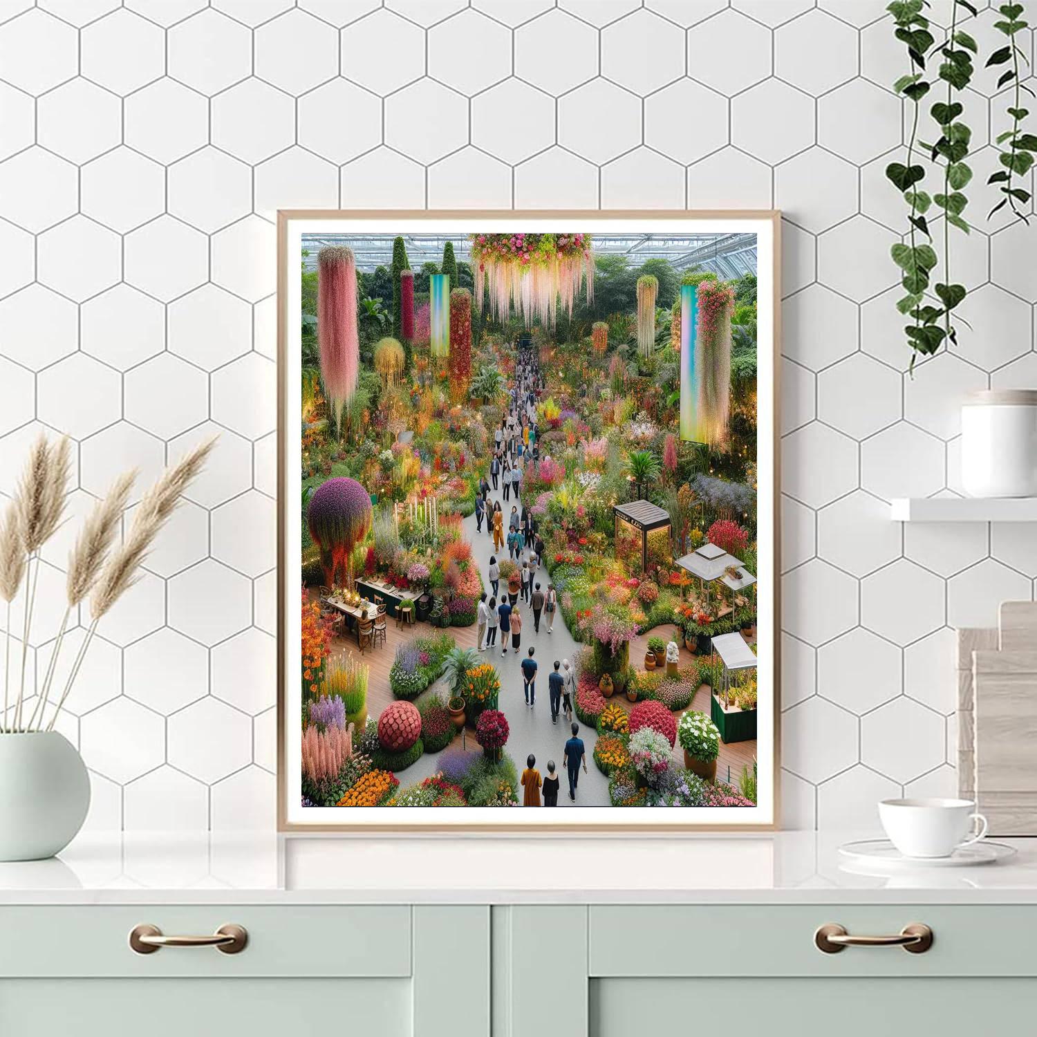 International Flower And Garden Show - Australia Painting Number Kit