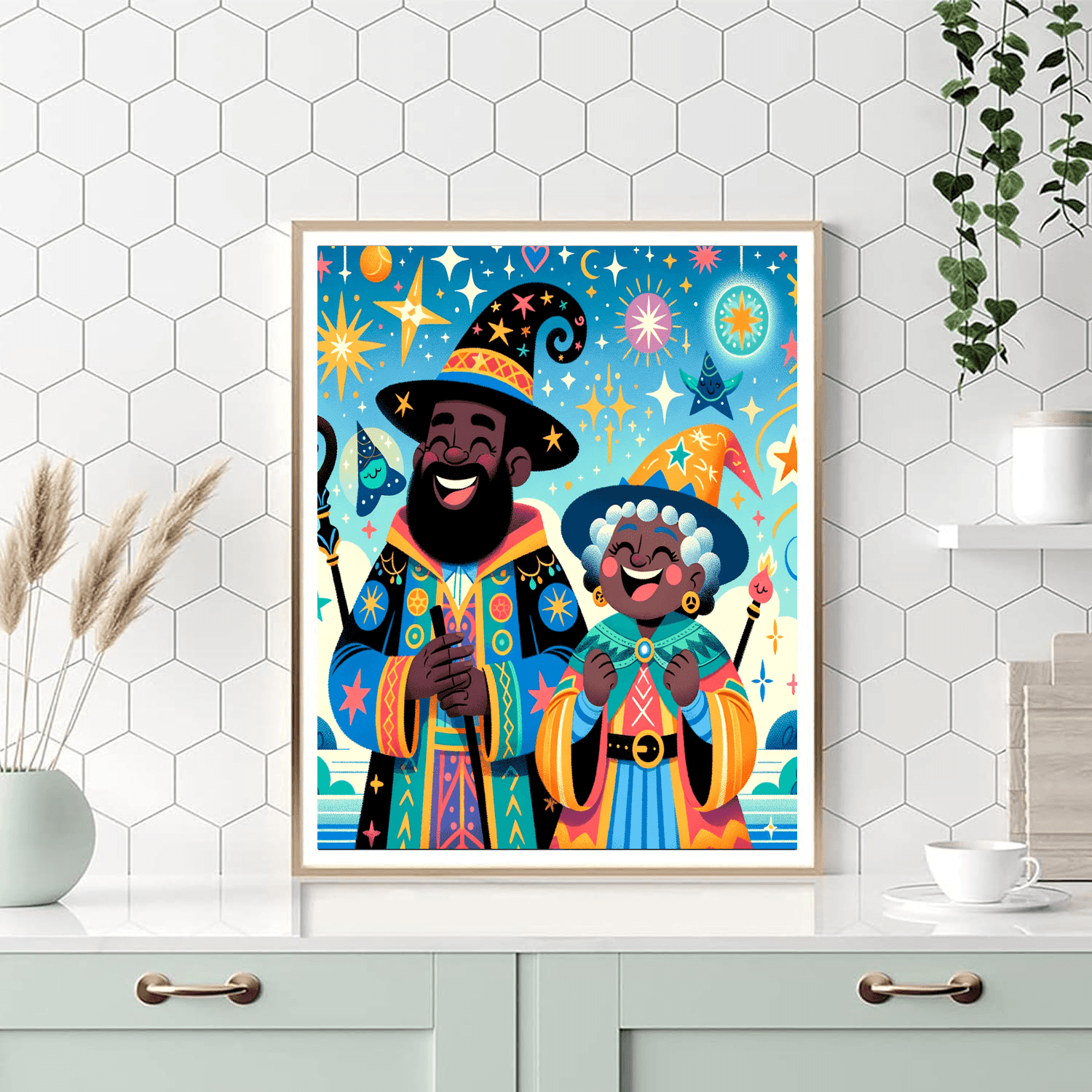 Wondrous Wizards Paint By Color