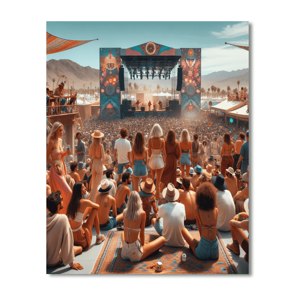 Coachella - California Paint By Numbers