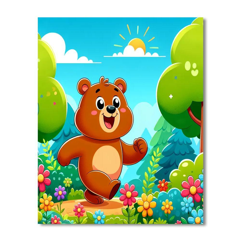 Adventure Bear Paint By Numbers Kits