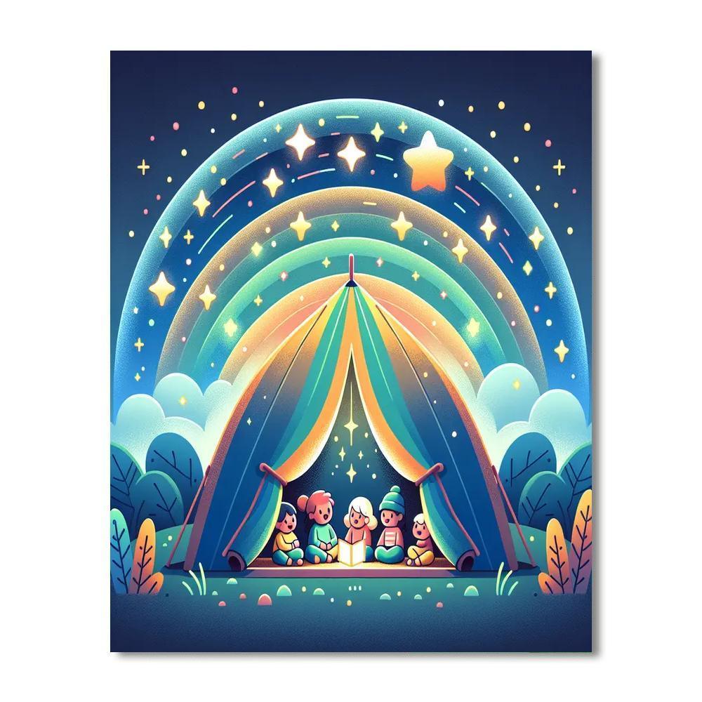 Starlight Stories Paint By Numbers Art