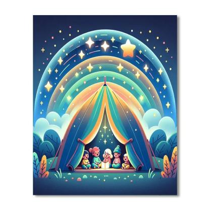 Starlight Stories Paint By Numbers Art