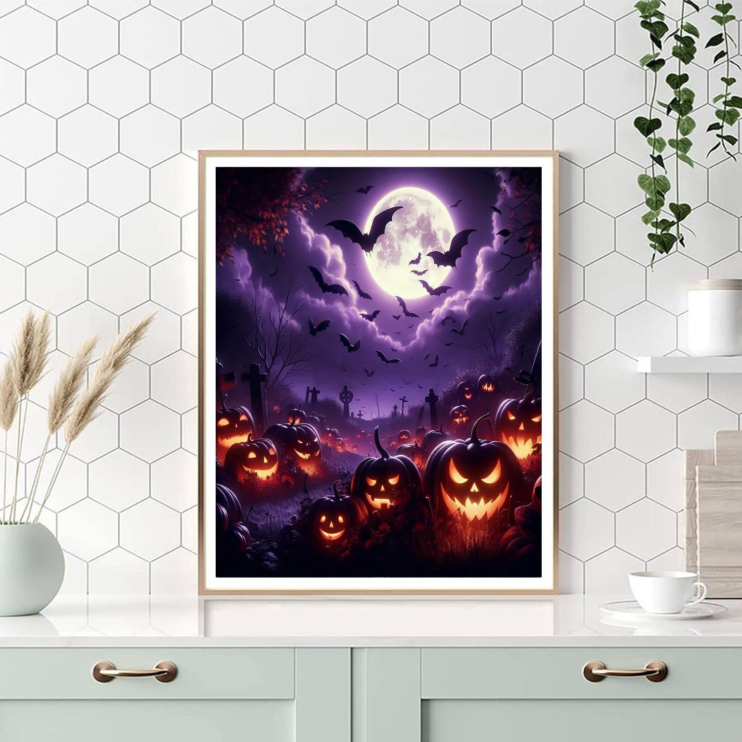 Halloween Night Magic Paint By Number
