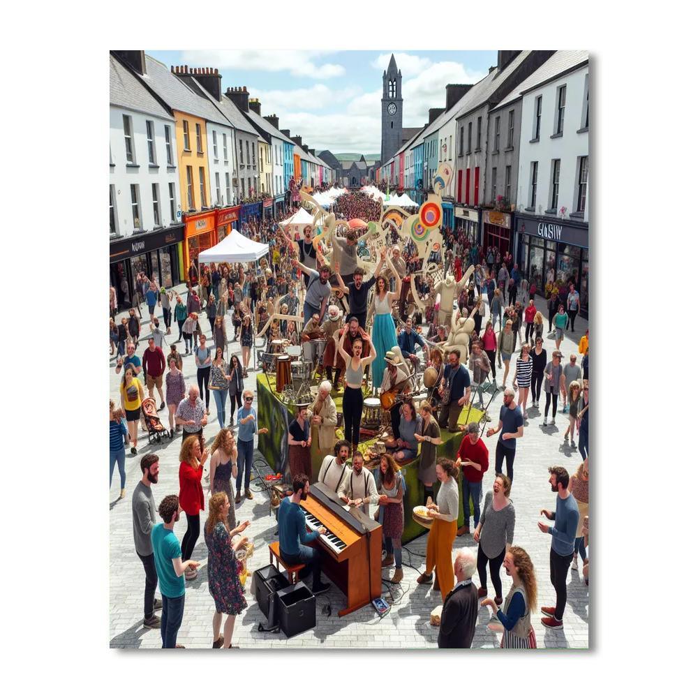 Galway International Arts Festival - Galway Painting By Numbers Kit