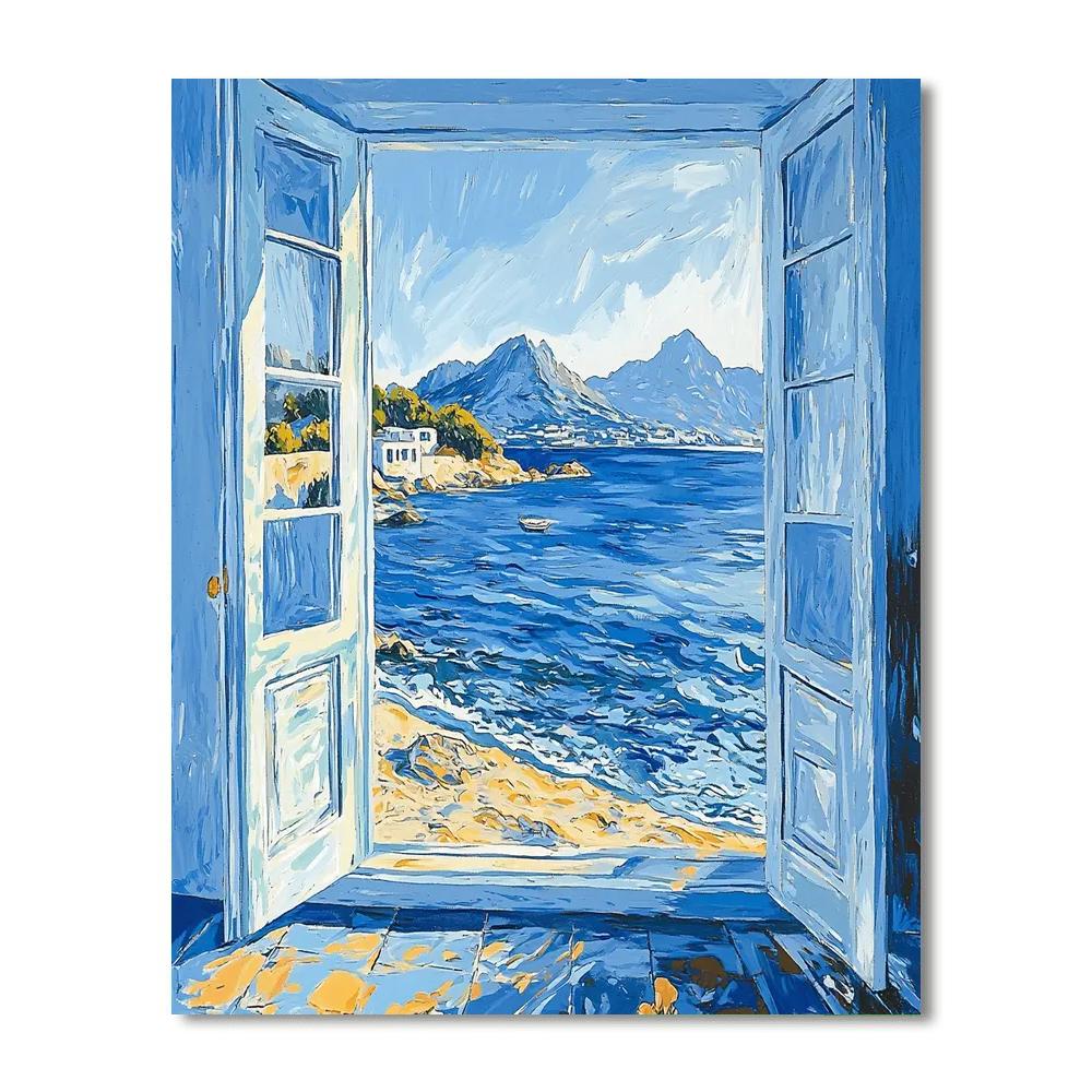 Henri Matisse Inspired Aegean Enchantment  Paint By Numbers Kits