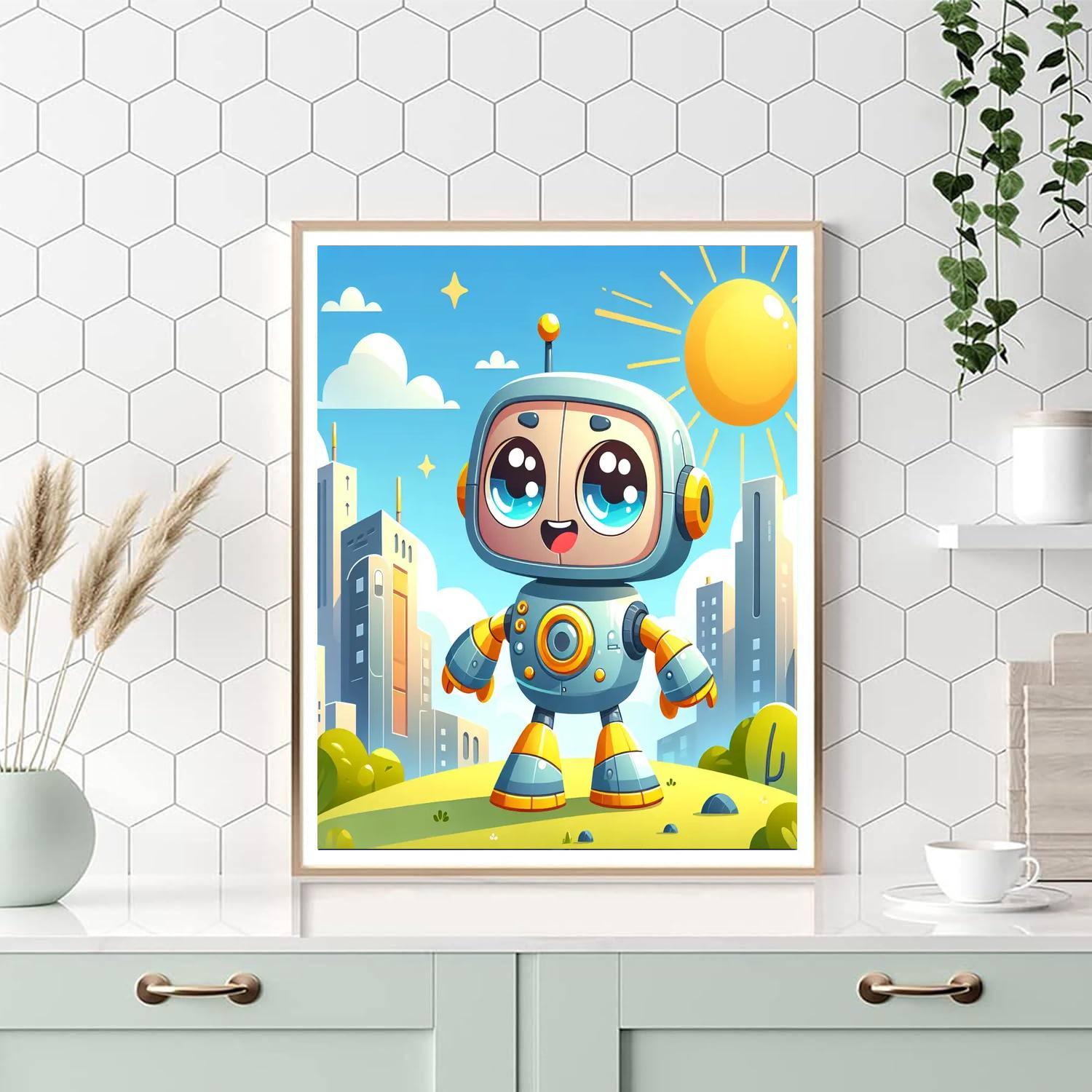 Exploring Robot Paint By Numbers