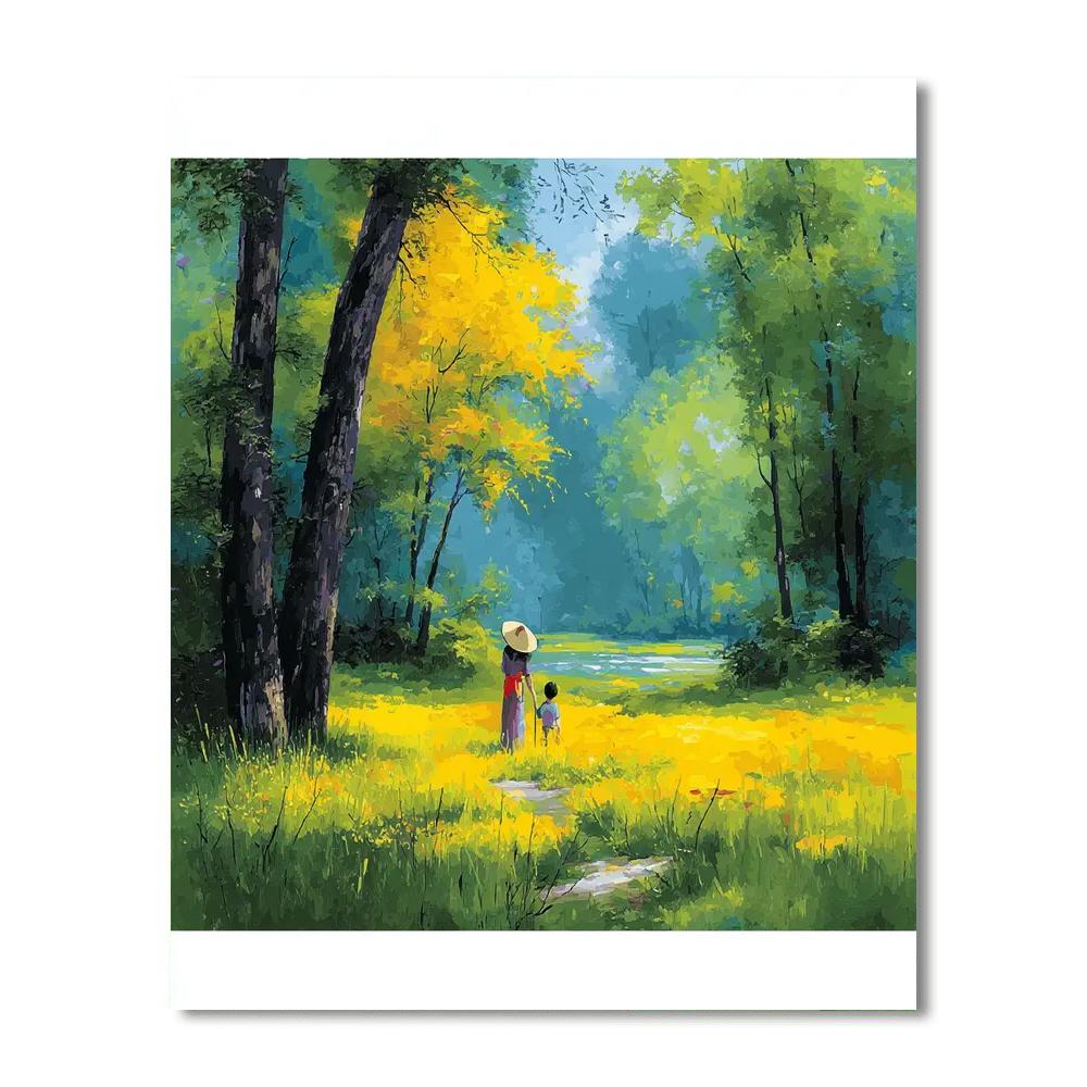 A Loving Glance Paint By Numbers Art