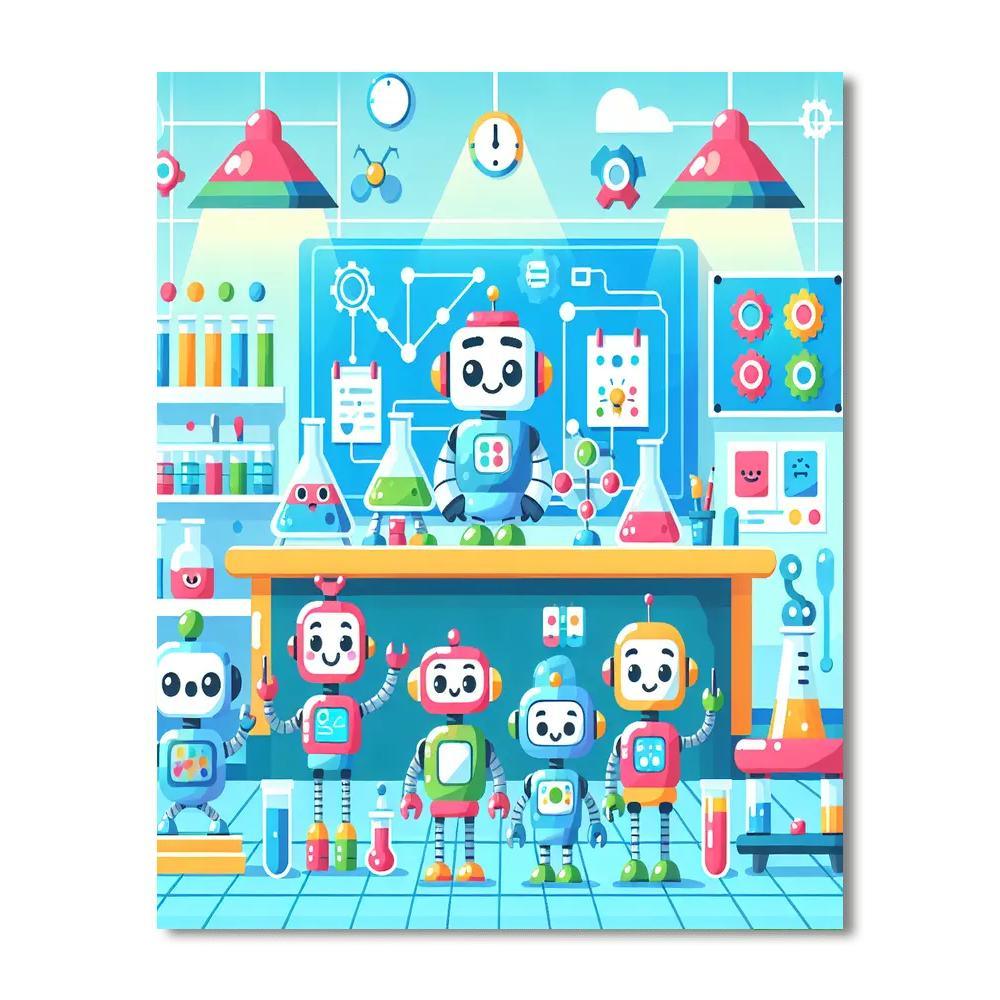 Robot Inventor Lab Numbered Painting Kits