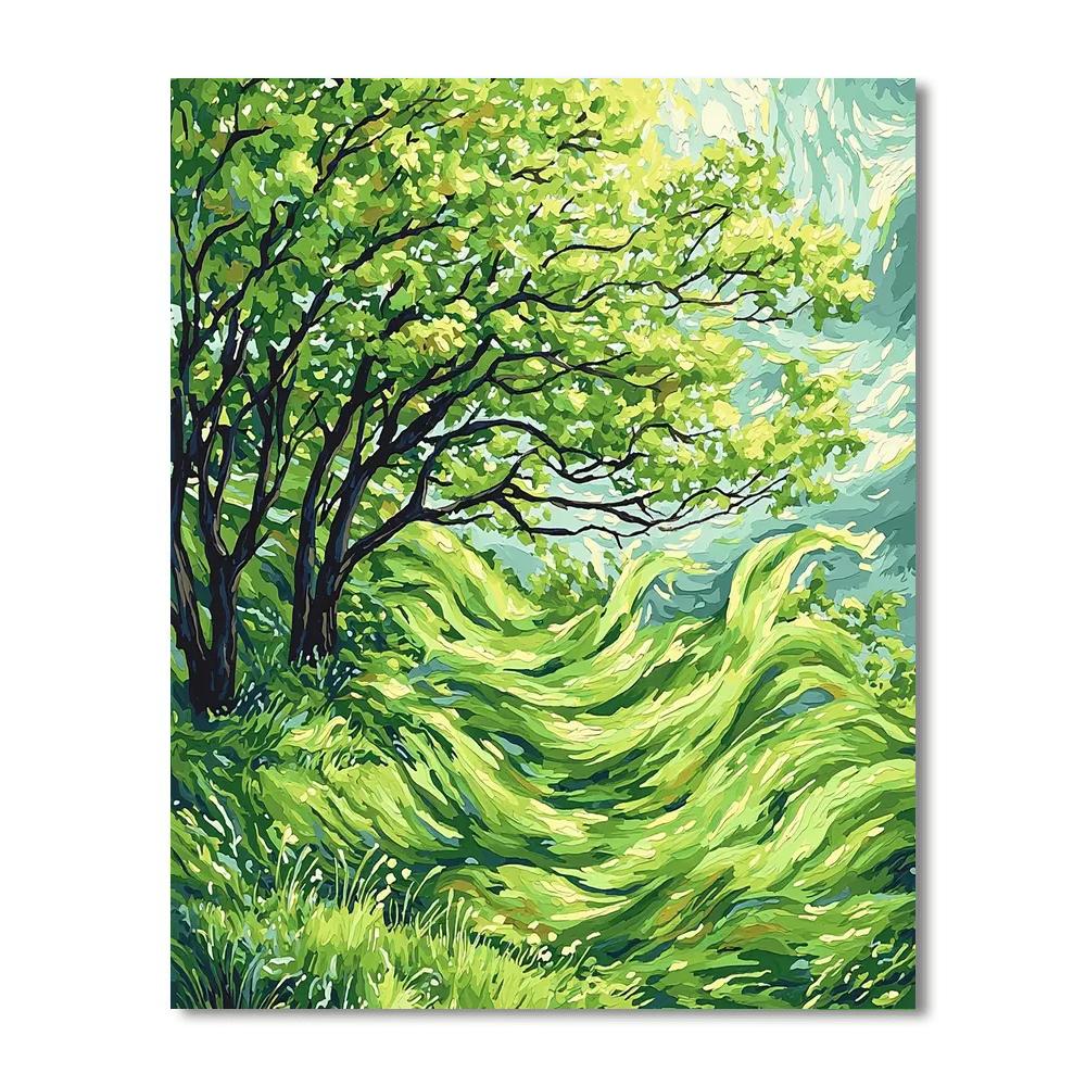 Edgar Degas Inspired Harmonic Winds  DIY Paint By Numbers