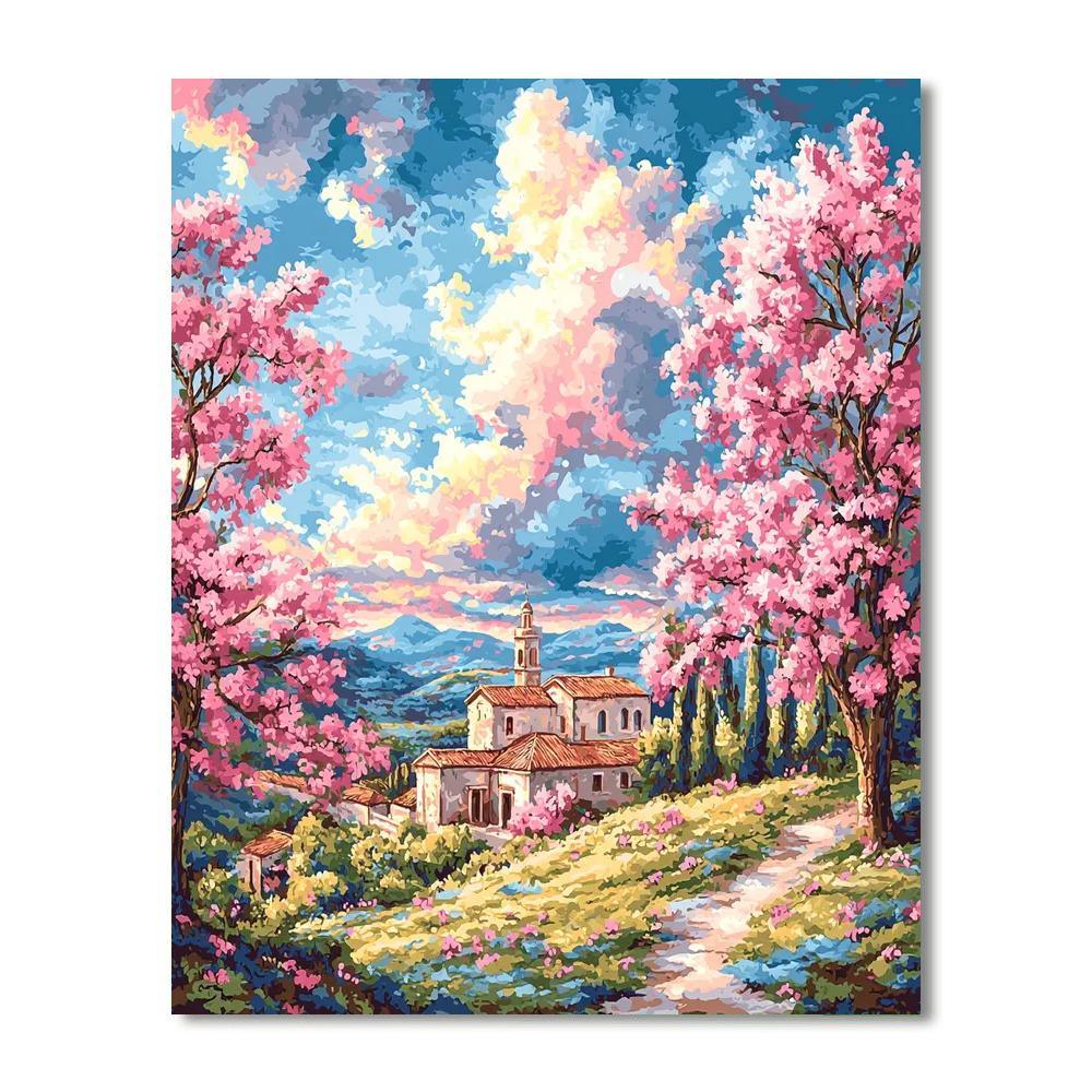 Raphael Inspired Raphael's Celestial Landscapes  DIY Paint By Numbers