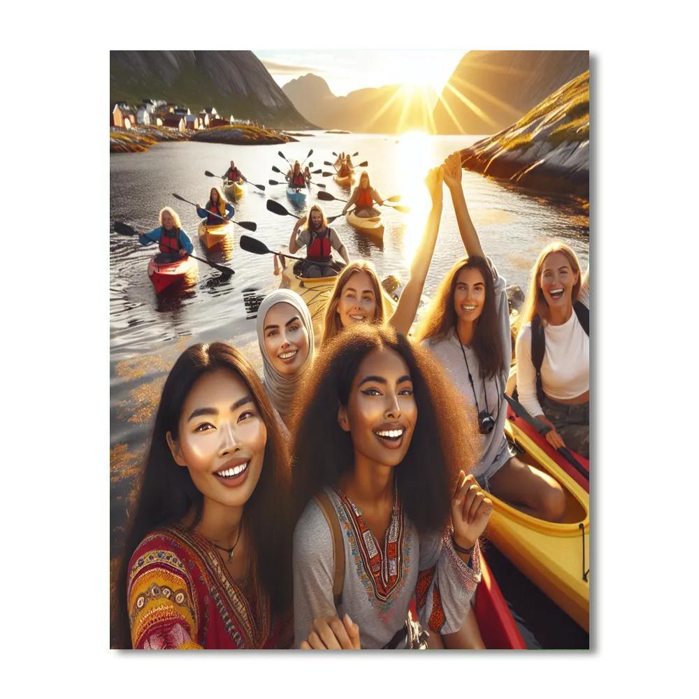 Midnight Sun Festival - Tromsø, Norway Paint By Numbers Art