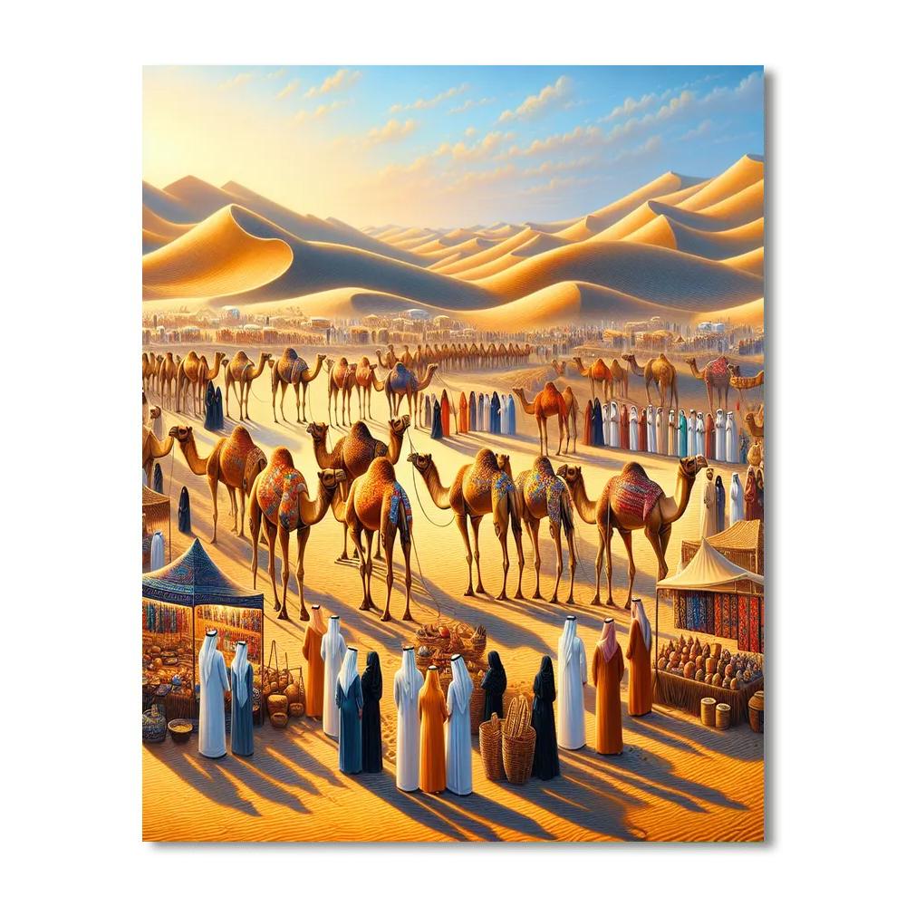 Al Dhafra Festival - United Arab Emirates Paint By Numbers Kits