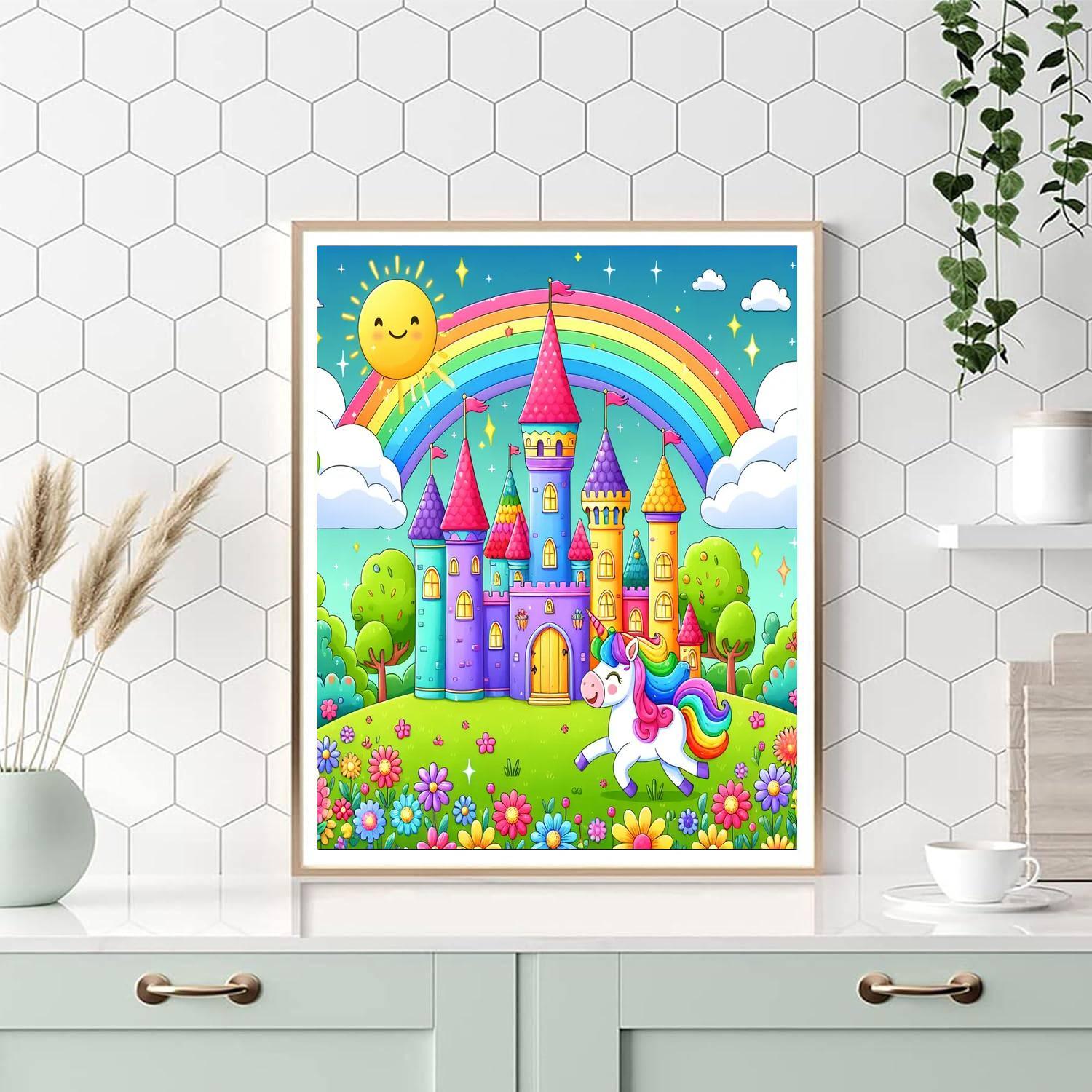 Bubbling Fantasy Adventure Numbered Painting Kits