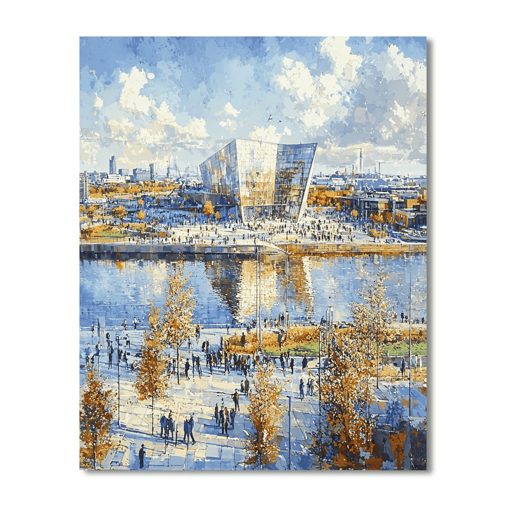 Belfast's Titanic Quarter Paint By Numbers