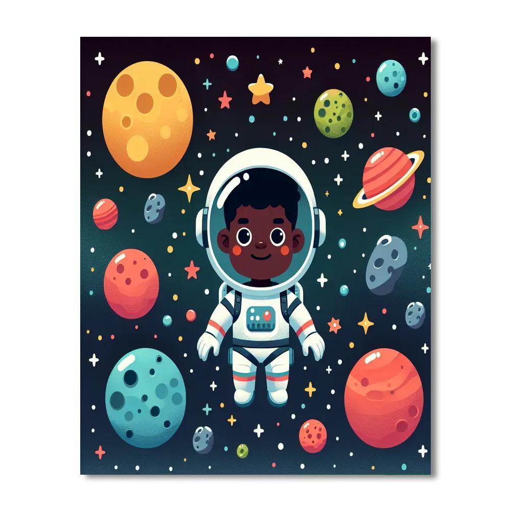 Galaxy Explorer Mission Painting By Numbers Kit
