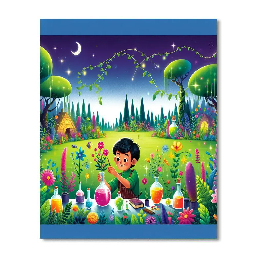 Magic Potion Garden Paint By Numbers Kits