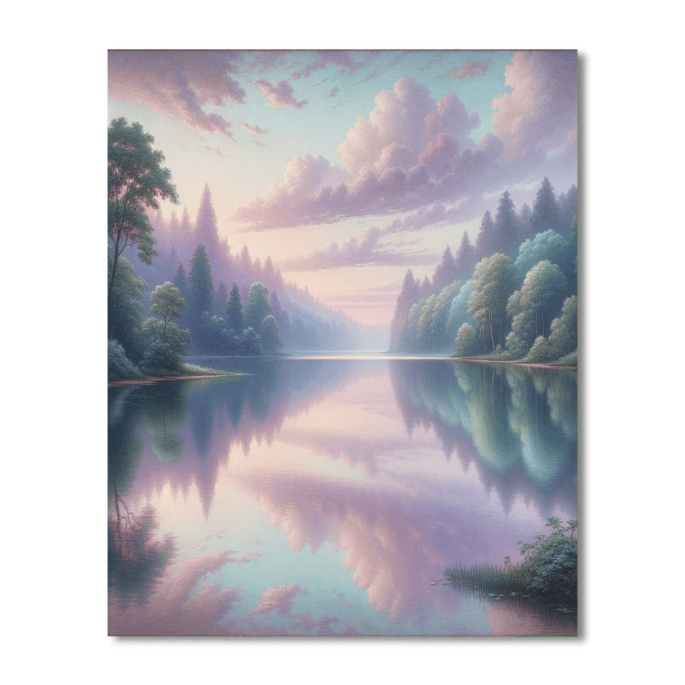 Mystic Lake Painting By Numbers Kit