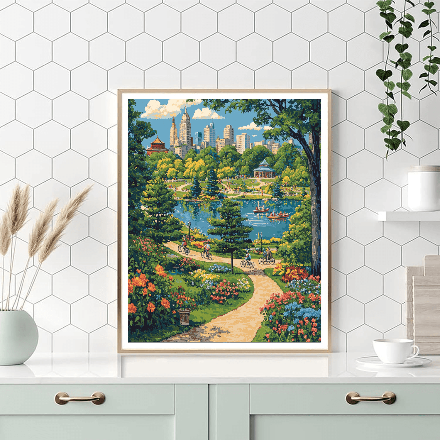 Golden Gate Park - San Francisco Paint By Numbers Kits