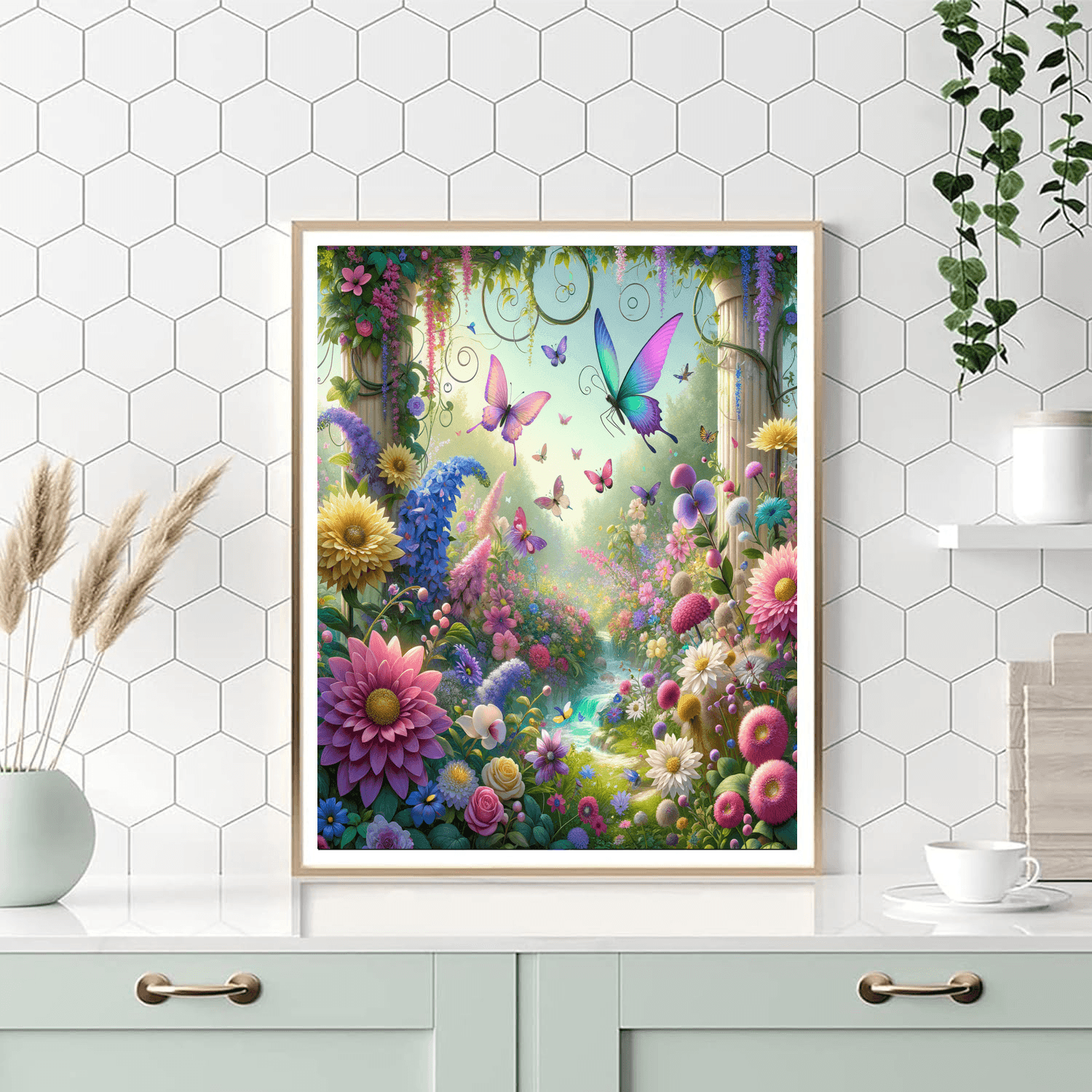 Fantastic Garden Of Whimsy Paint By Number