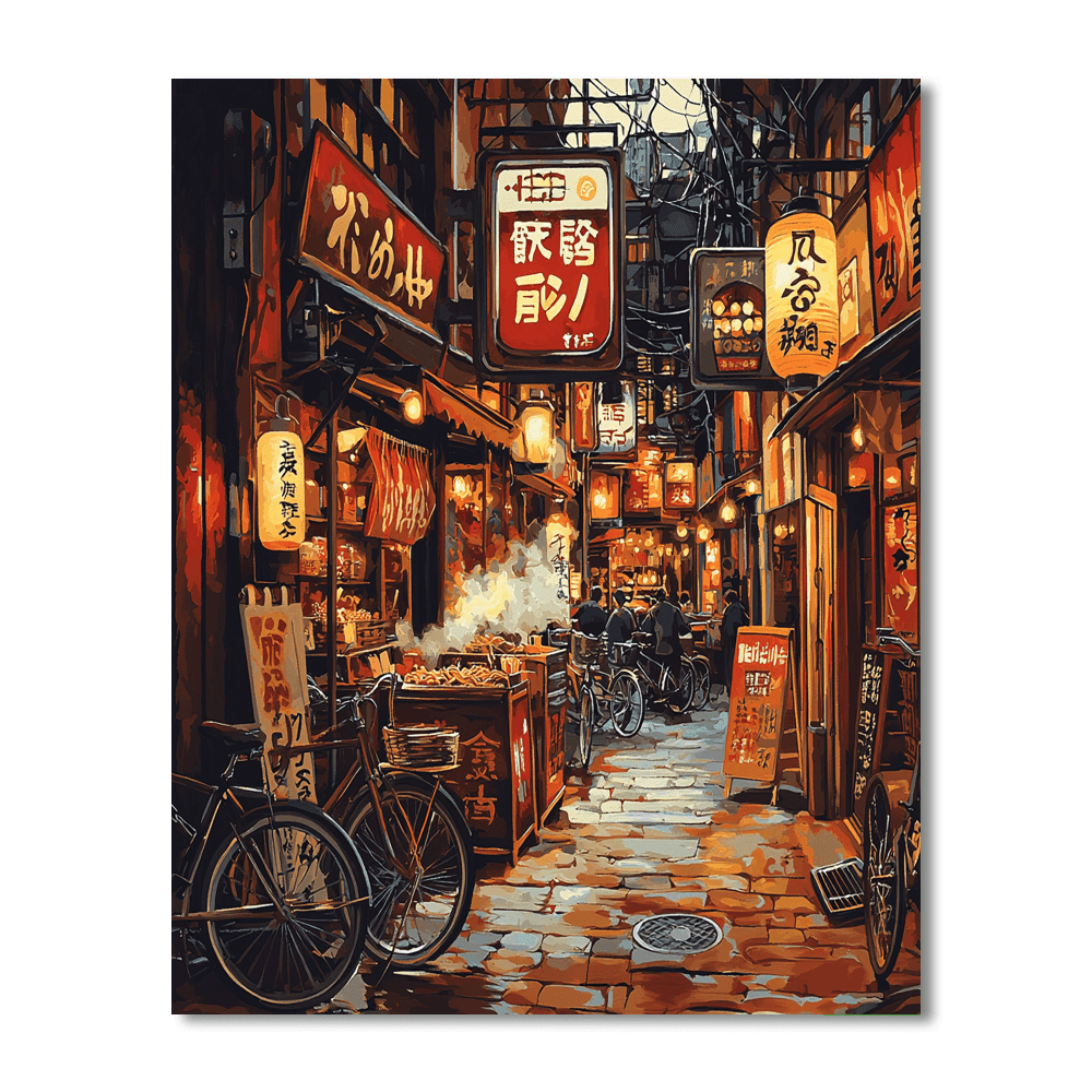 Yokohama Ramen Museum - Yokohama Number Painting