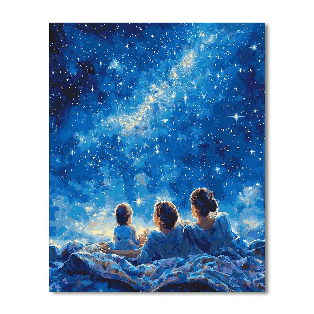 Silent Stars Numbered Painting Kits