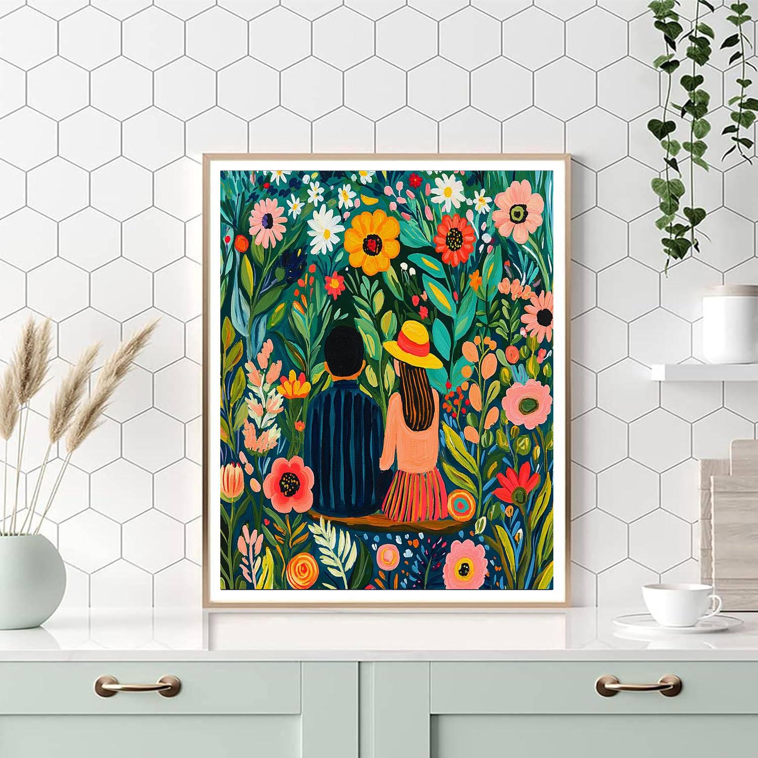 Love Blossoms Here Paint By Numbers Kits