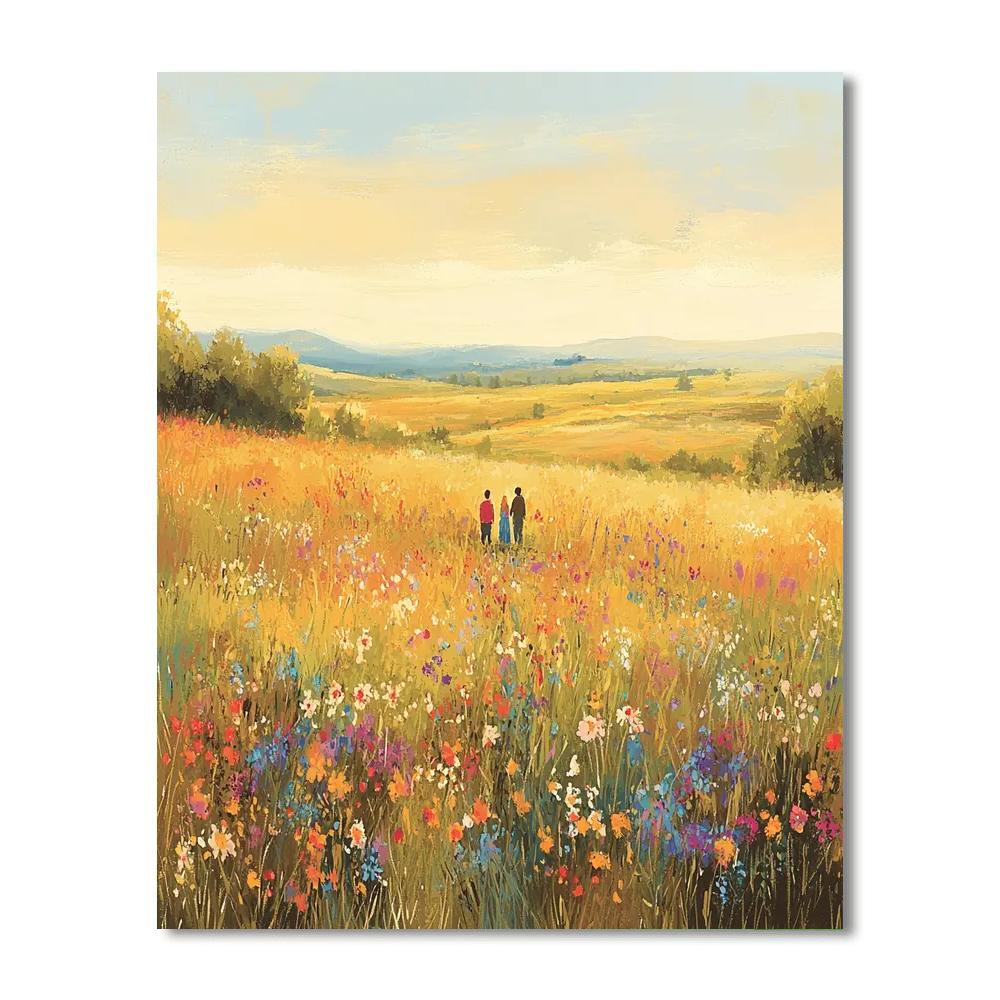 Mother's Meadow Walk Painting Number Kit