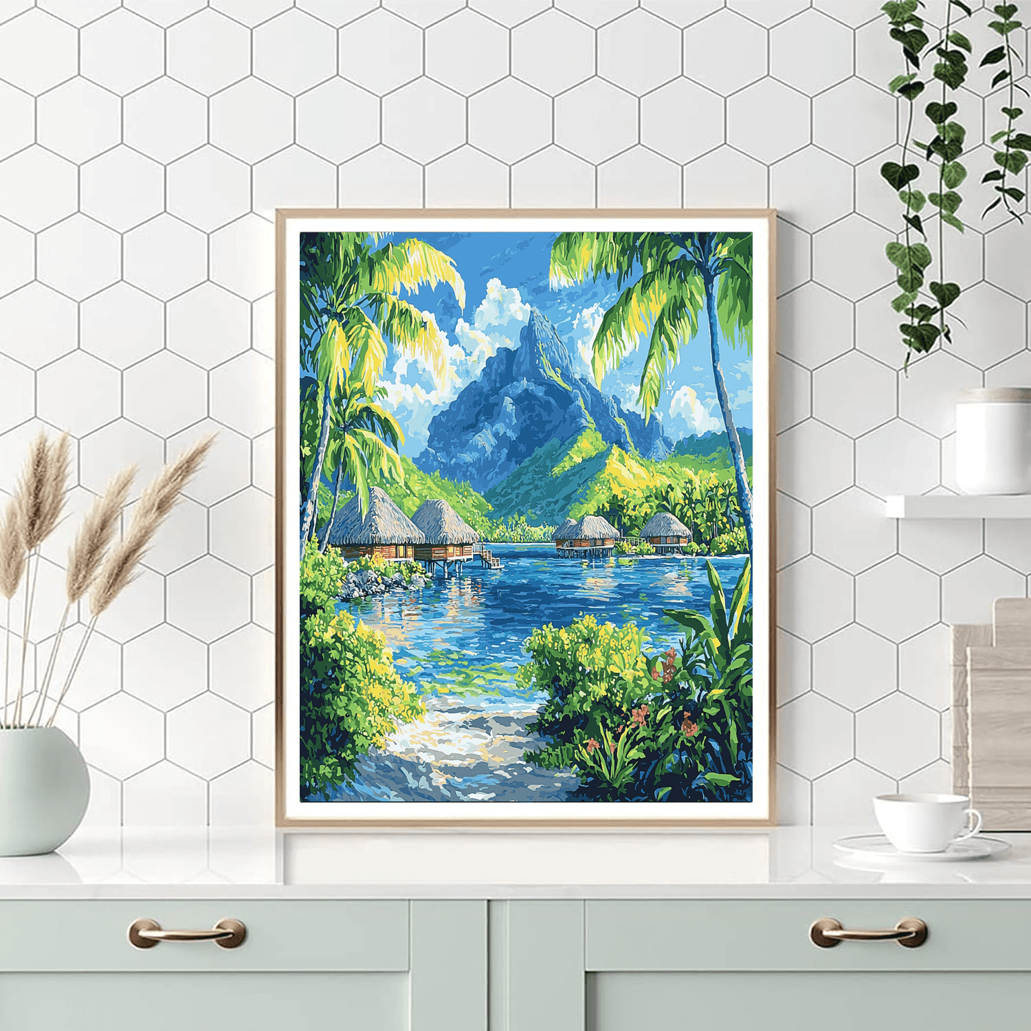 Bora Bora - French Polynesia Paint By Numbers Kits