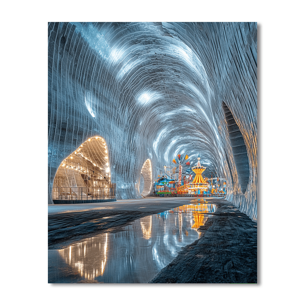 Salina Turda - Turda Numbered Painting Kits