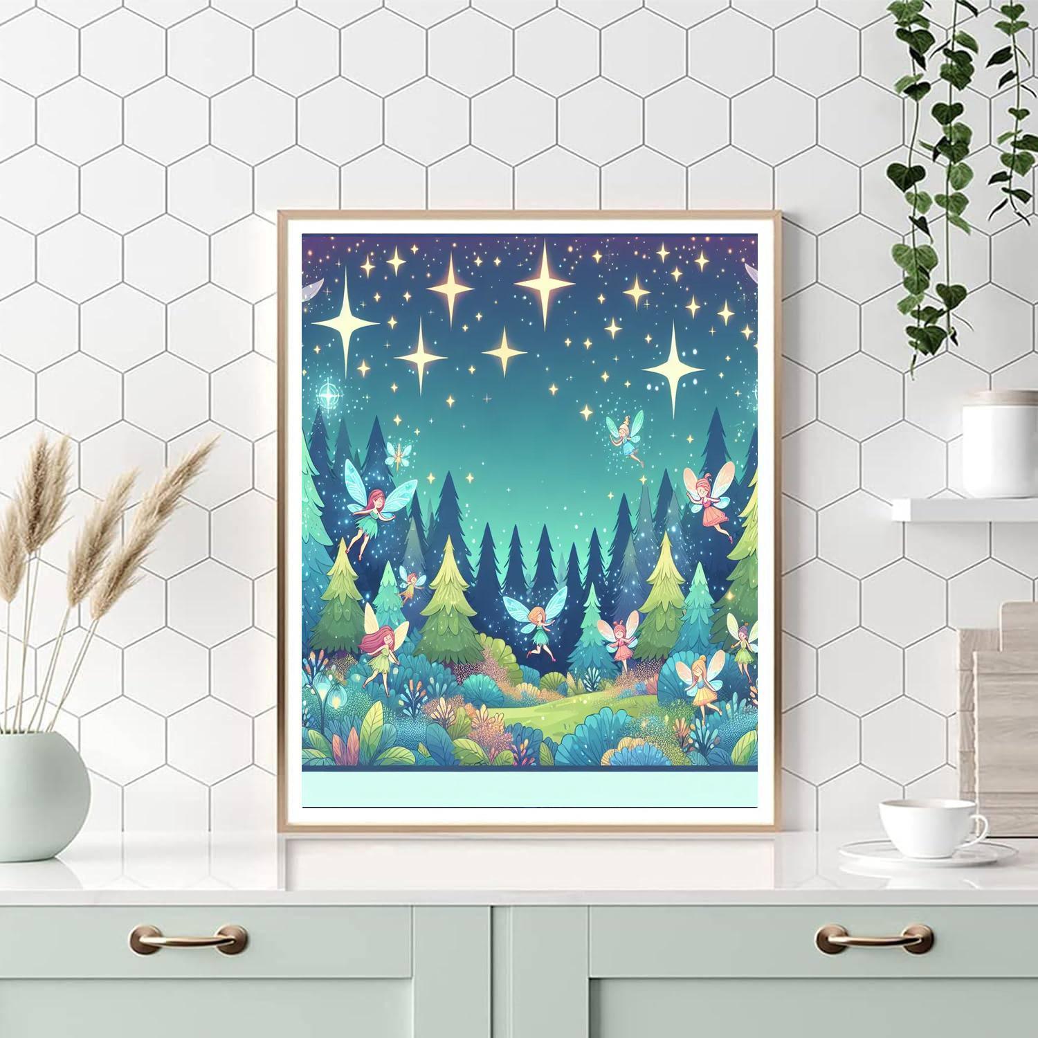 Mystic Fairy Woods Painting By Numbers Kit