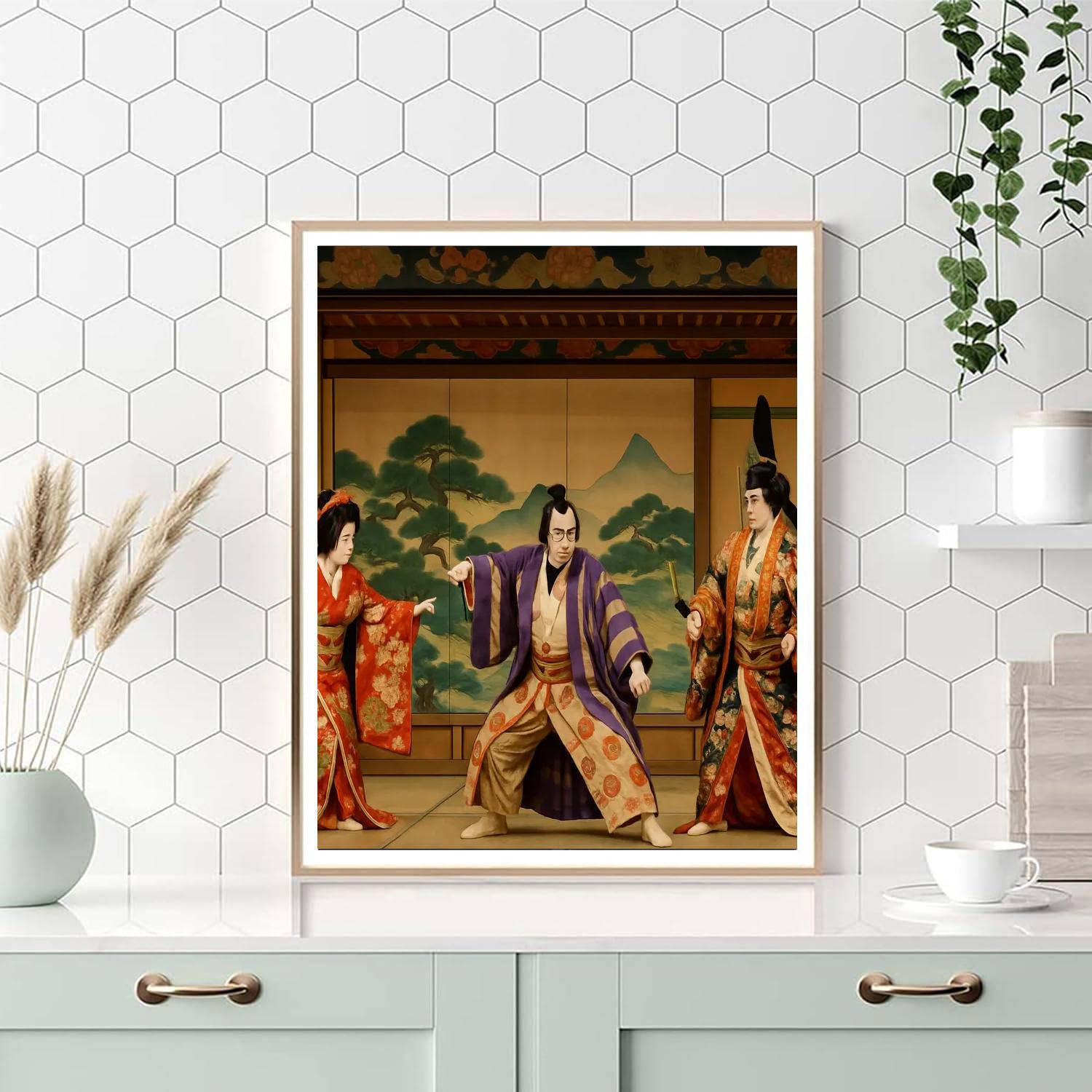 Gion Yodoya Festival - Japan Painting By Numbers Kit