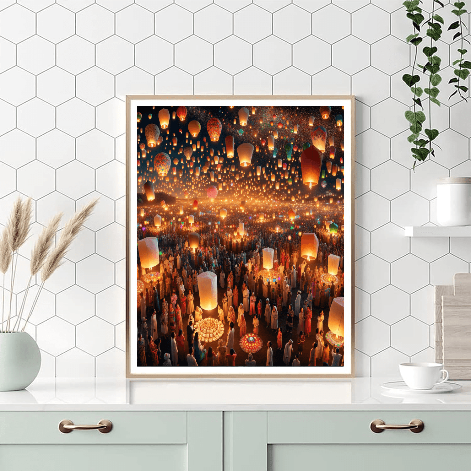 Taiwan Lantern Festival - Taiwan Paint By Numbers Kits