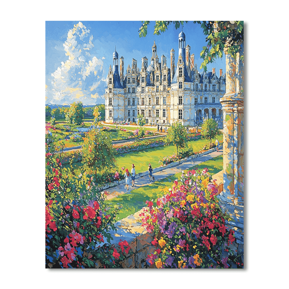 Château De Chambord Paint By Numbers