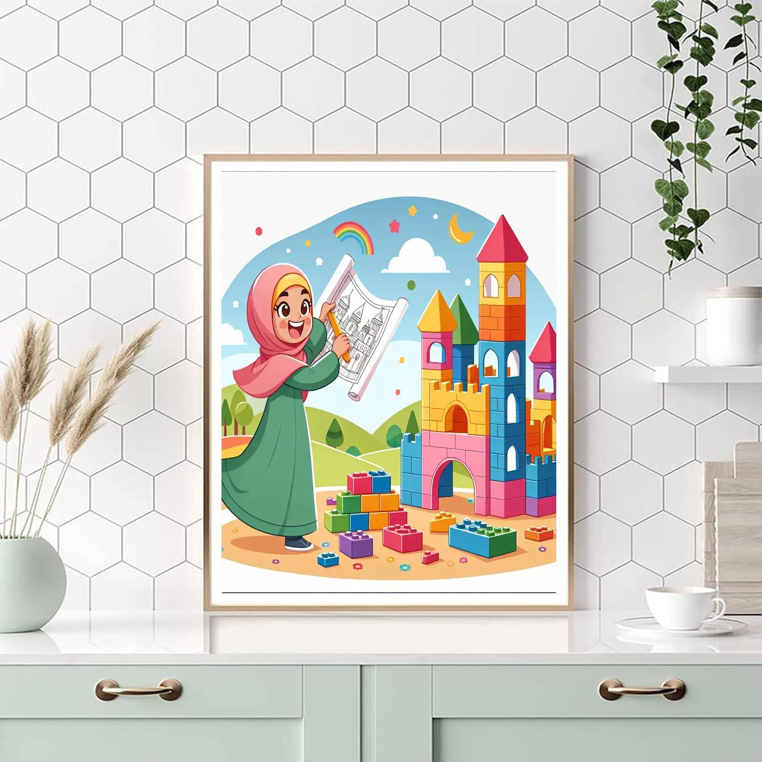 Castle Builder's Dream Paint By Numbers Kits