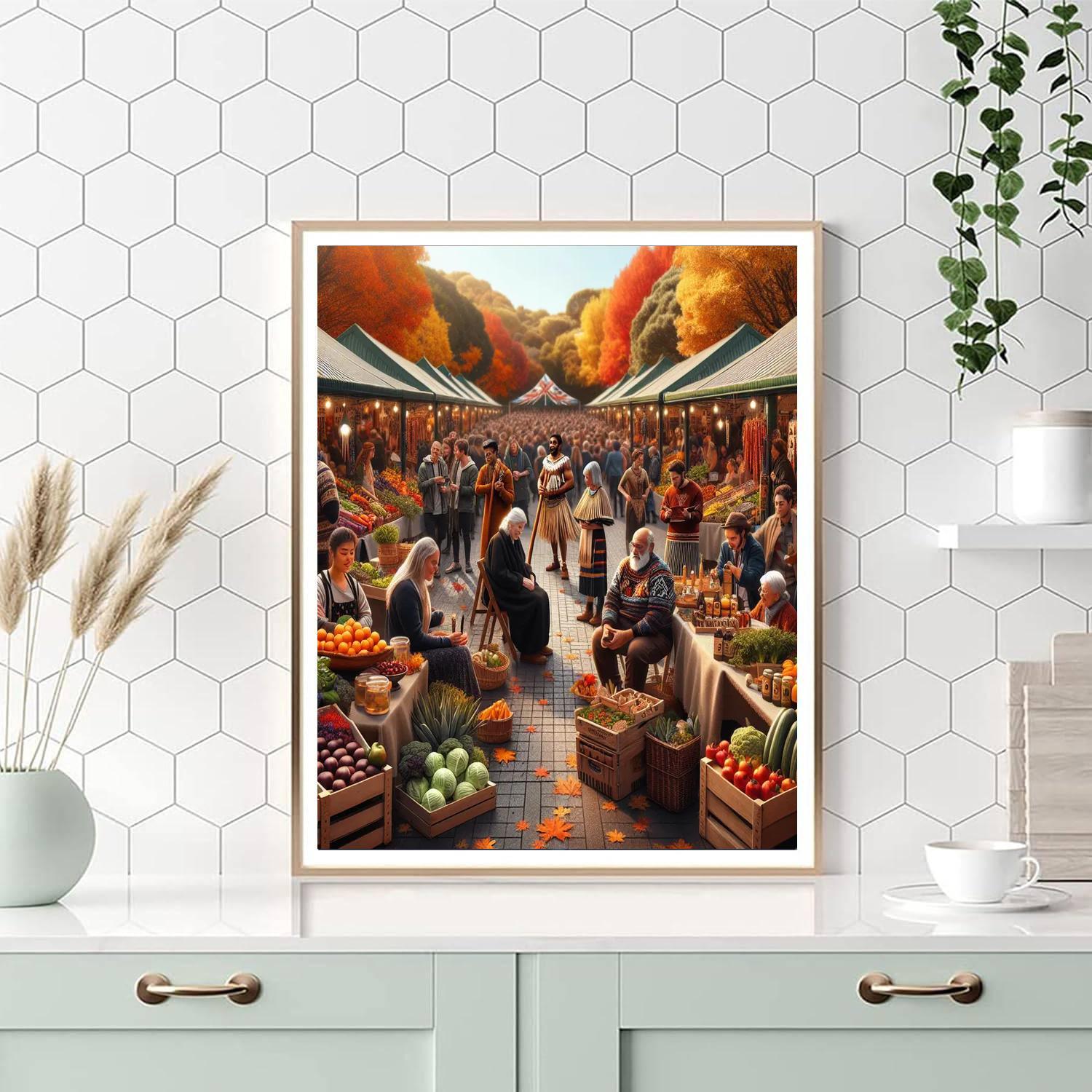 O Festival Of Harvest Paint By Color