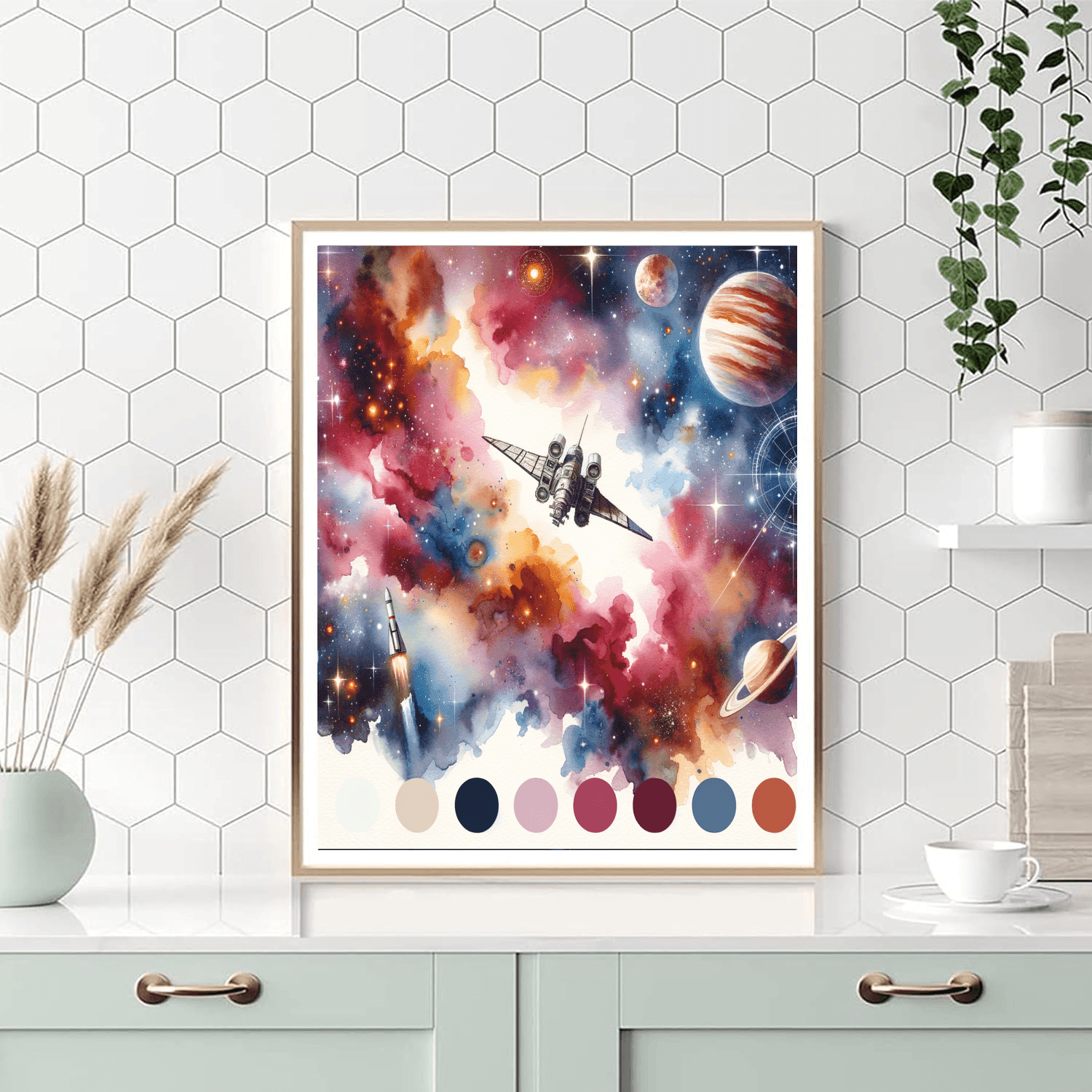 Space Quest Paint By Numbers