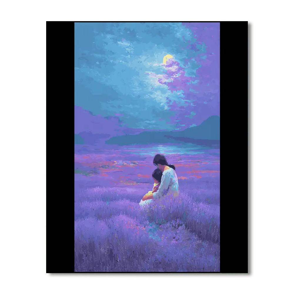 Lullabies In Lavender Paint By Numbers Kits