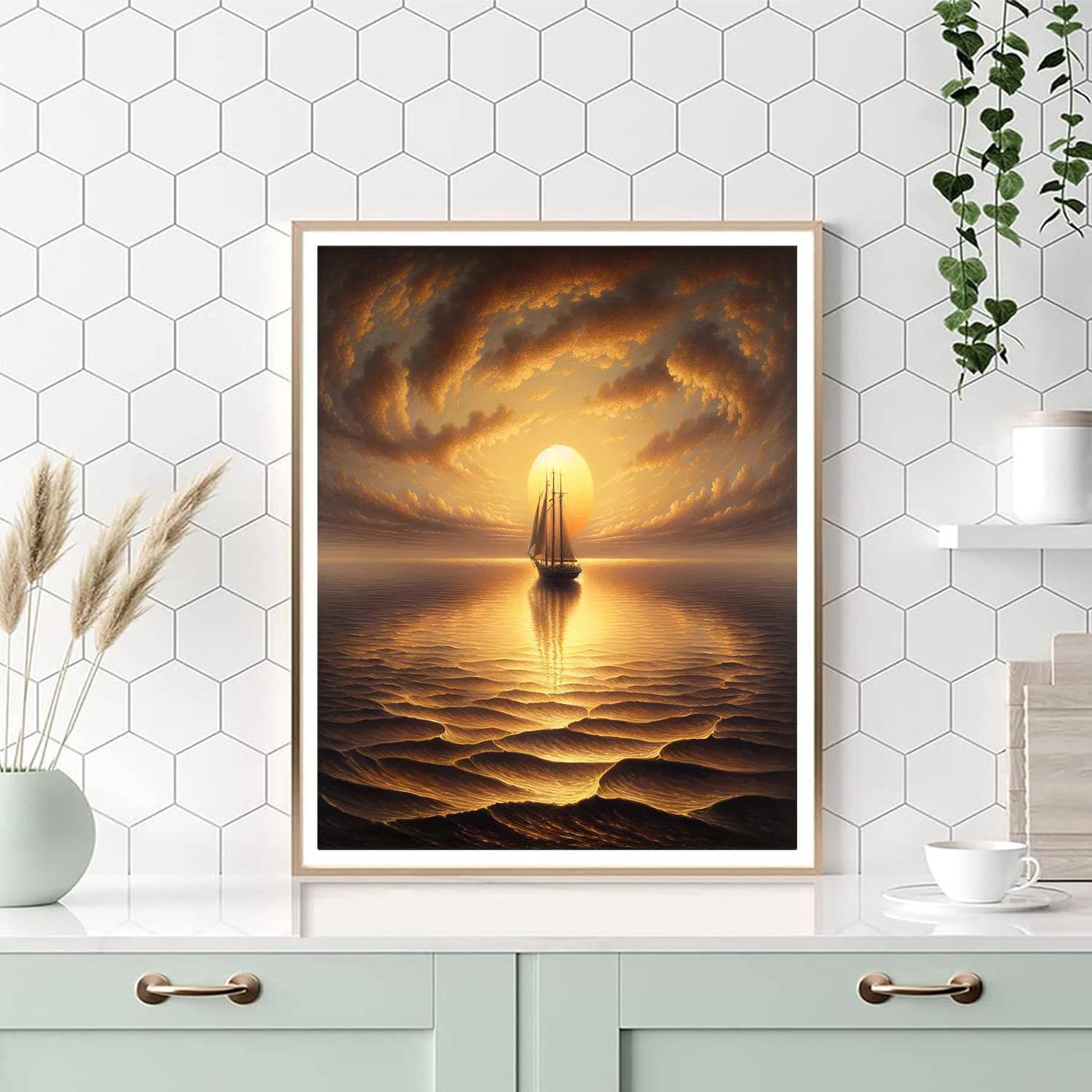 Sailor's Horizon Numbered Painting Kits