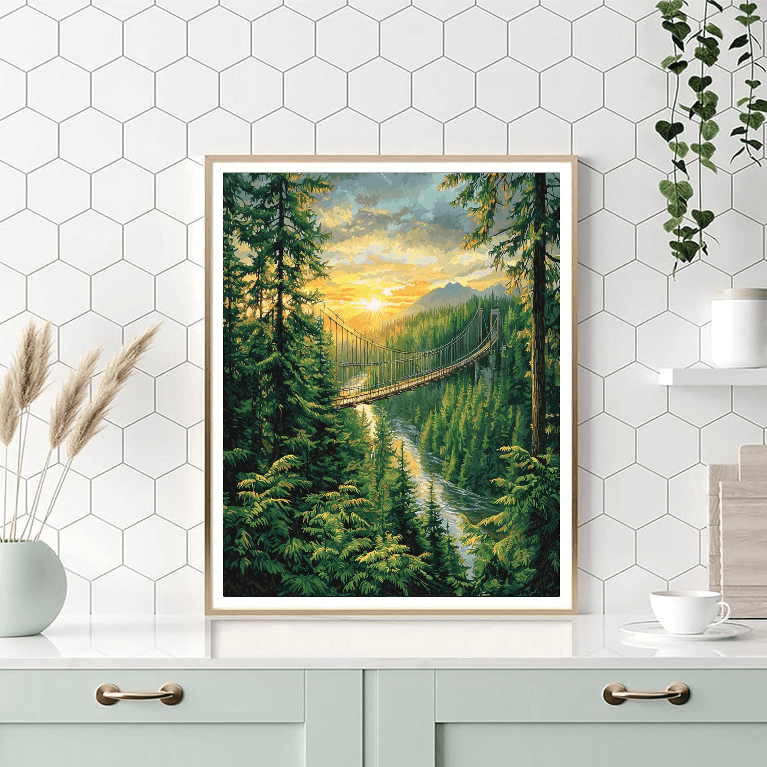 Capilano Suspension Bridge Park - Canada Numbered Painting Kits