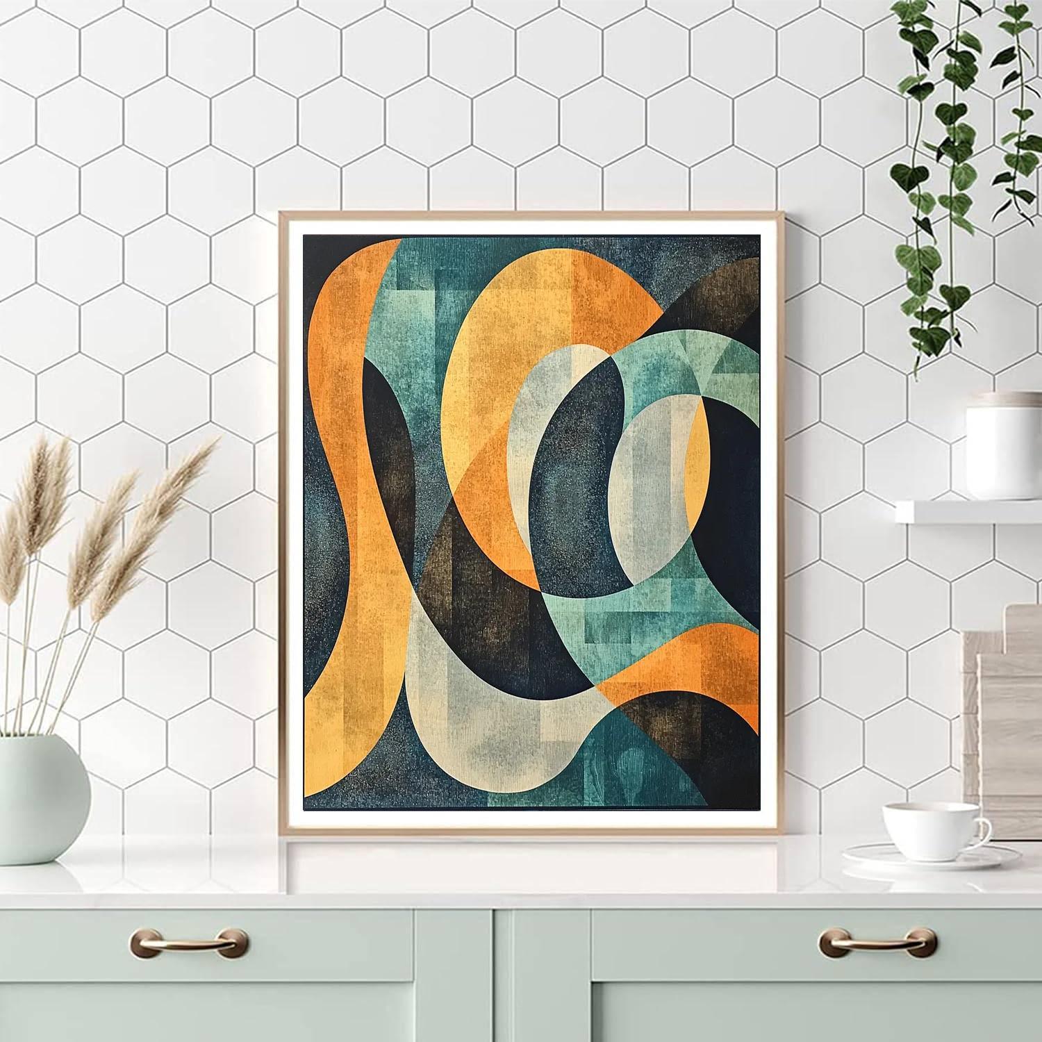 Max Ernst Inspired Imaginative Echoes  Painting Number Kit