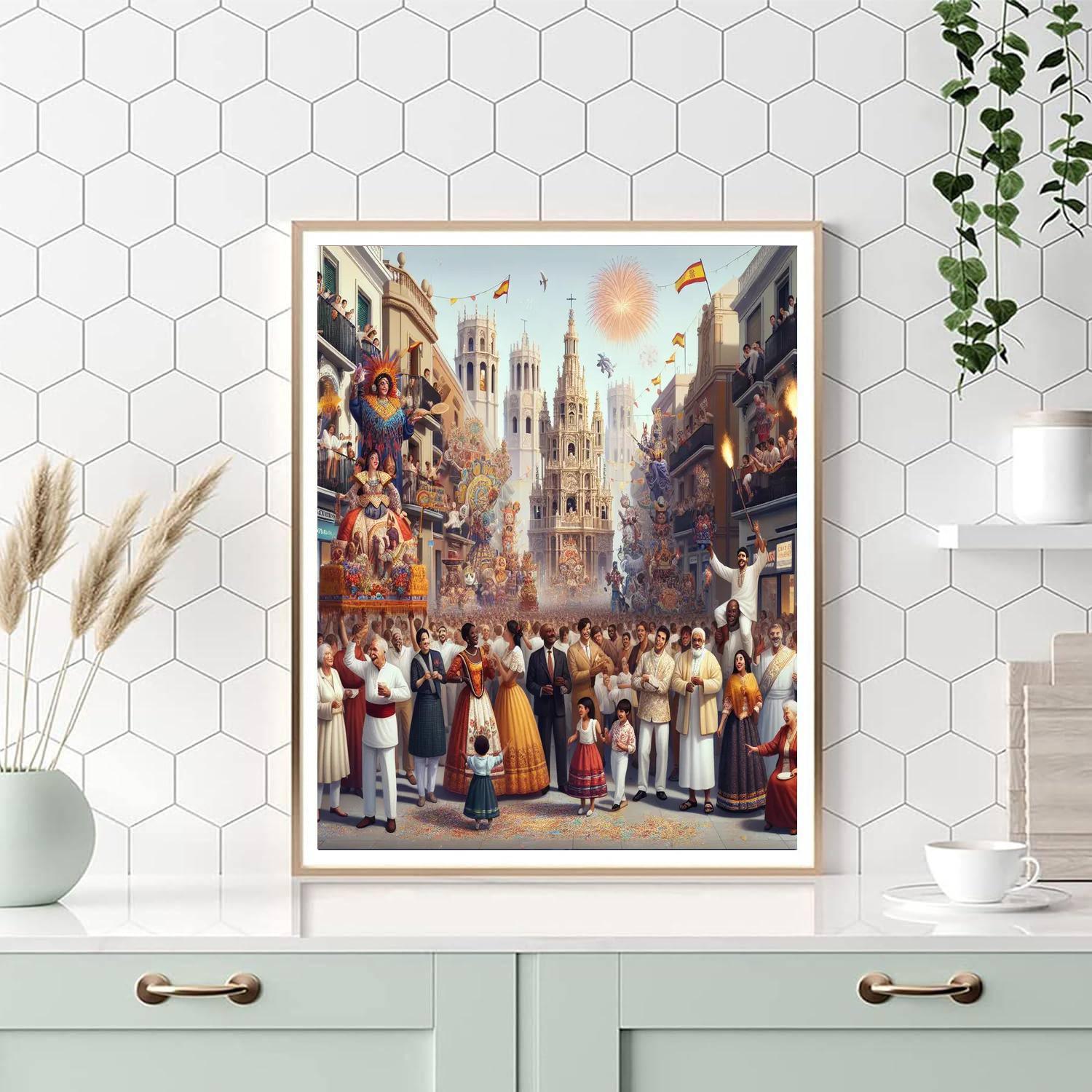 Valencia Las Fallas - Spain Paint By Numbers