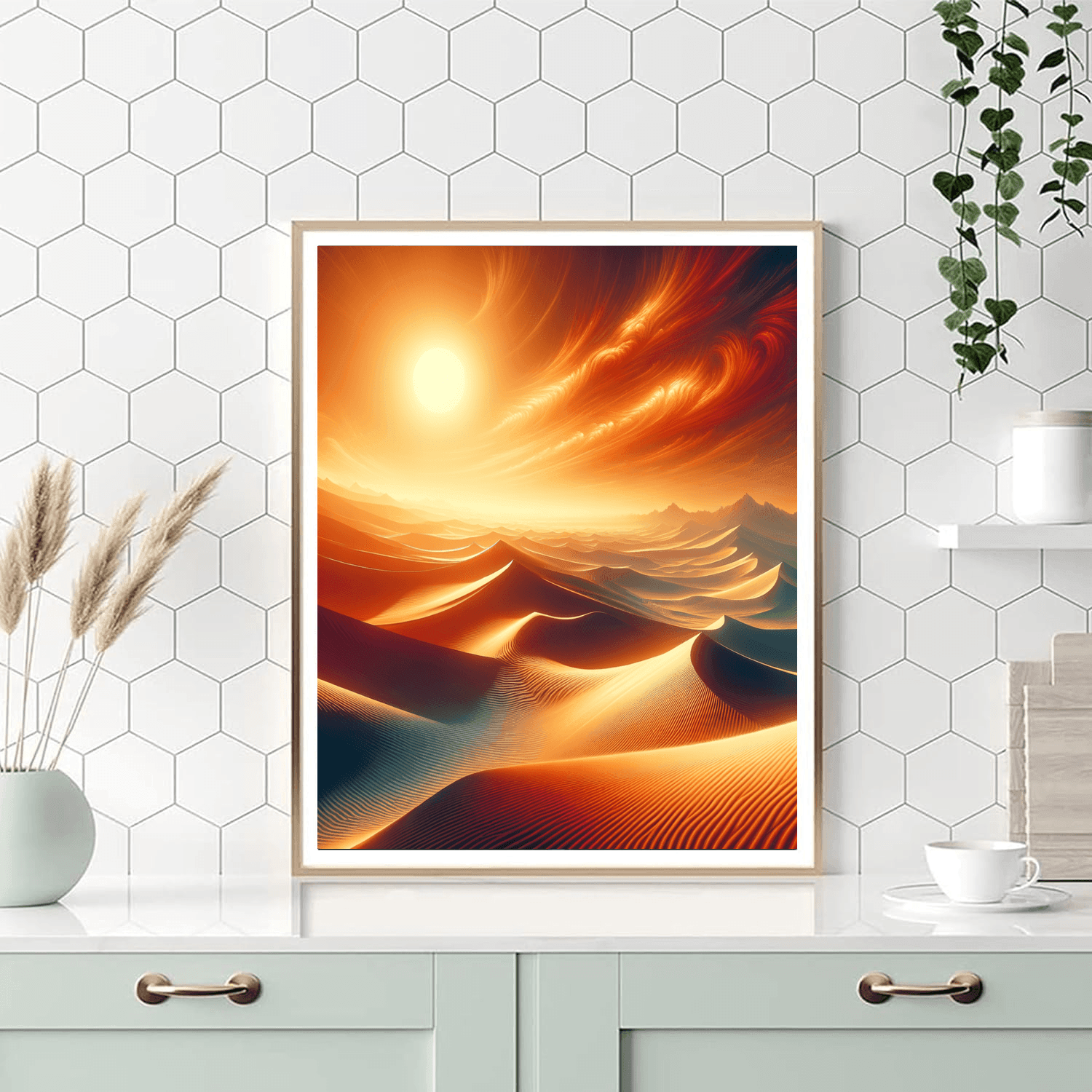 Desert Mirage Mystery Paint By Numbers