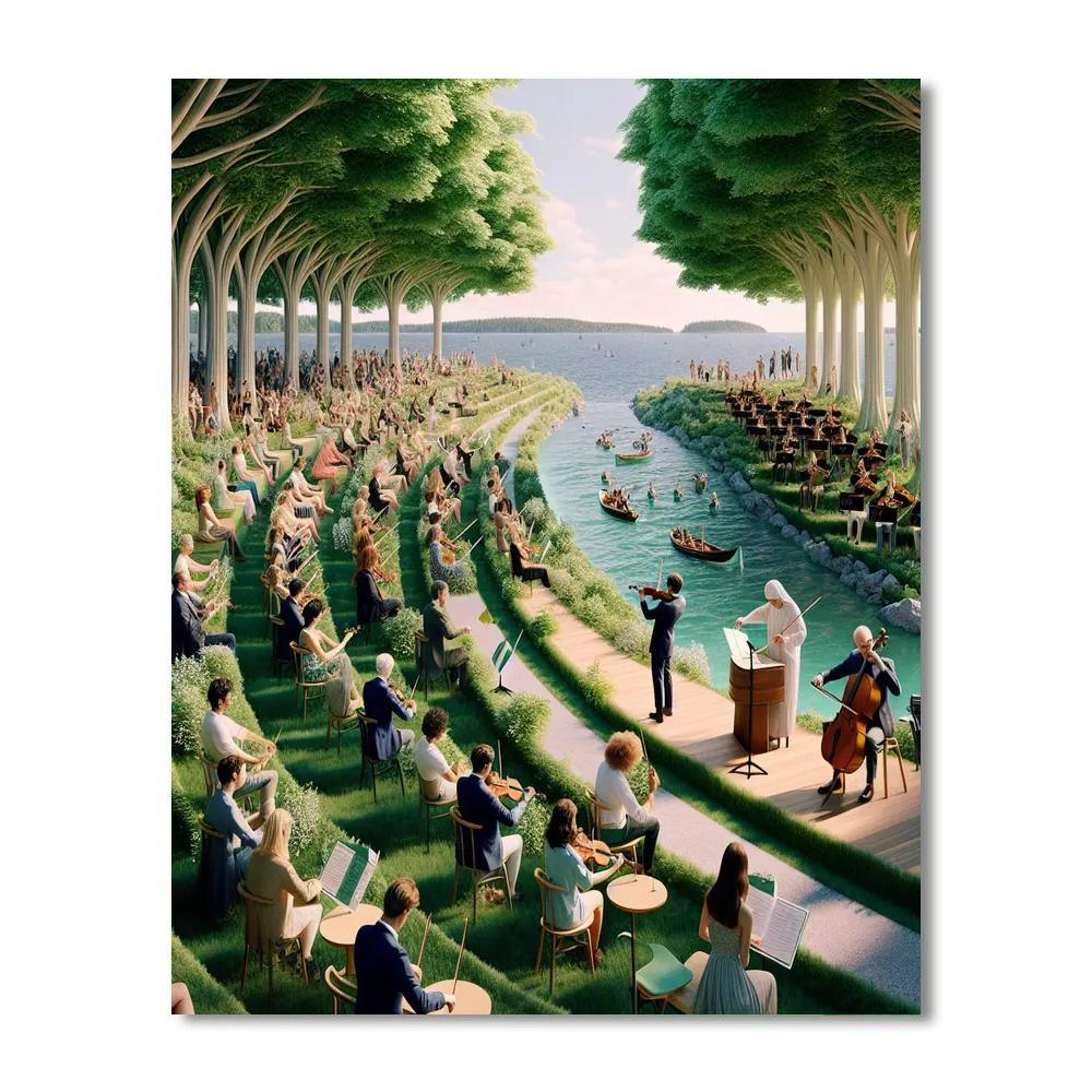 Baltic Sea Festival - Sweden Numbered Painting Kits