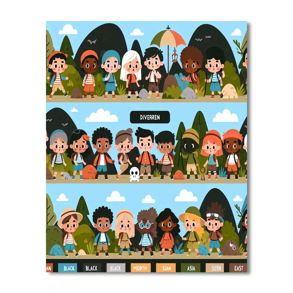 Island Explorer's Quest Paint By Color