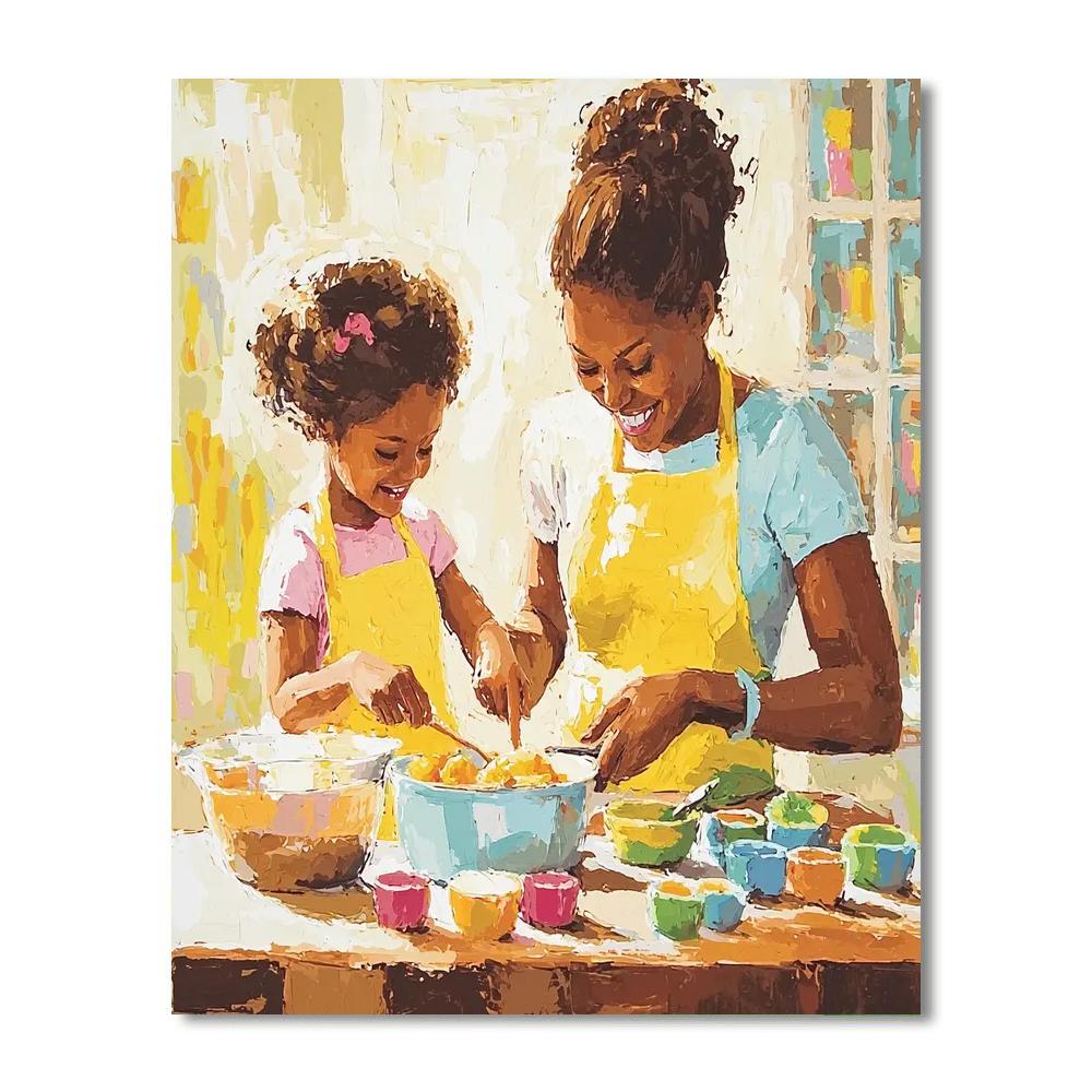 Mom's Little Helper Paint By Numbers