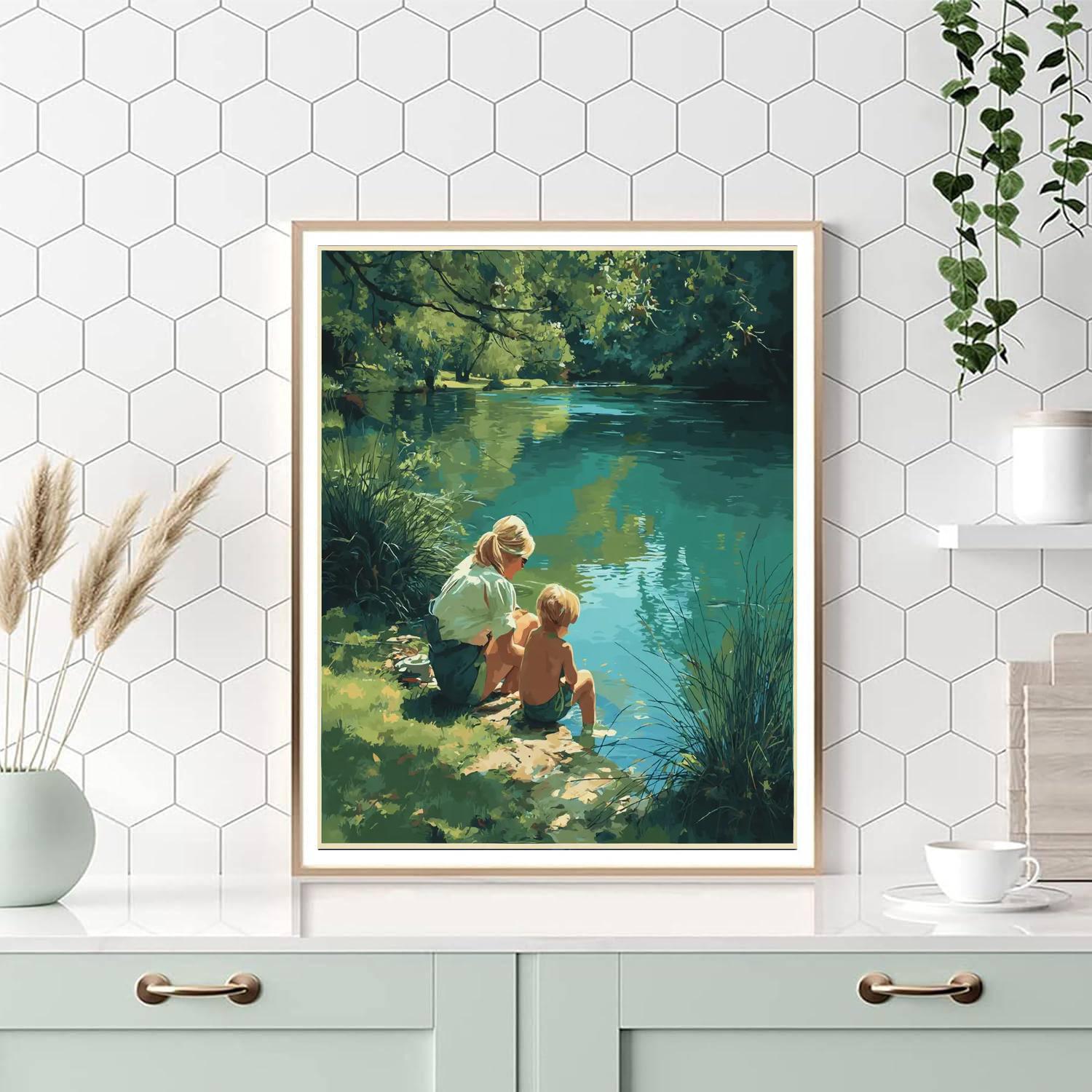 Reflections Of The Heart Paint By Number